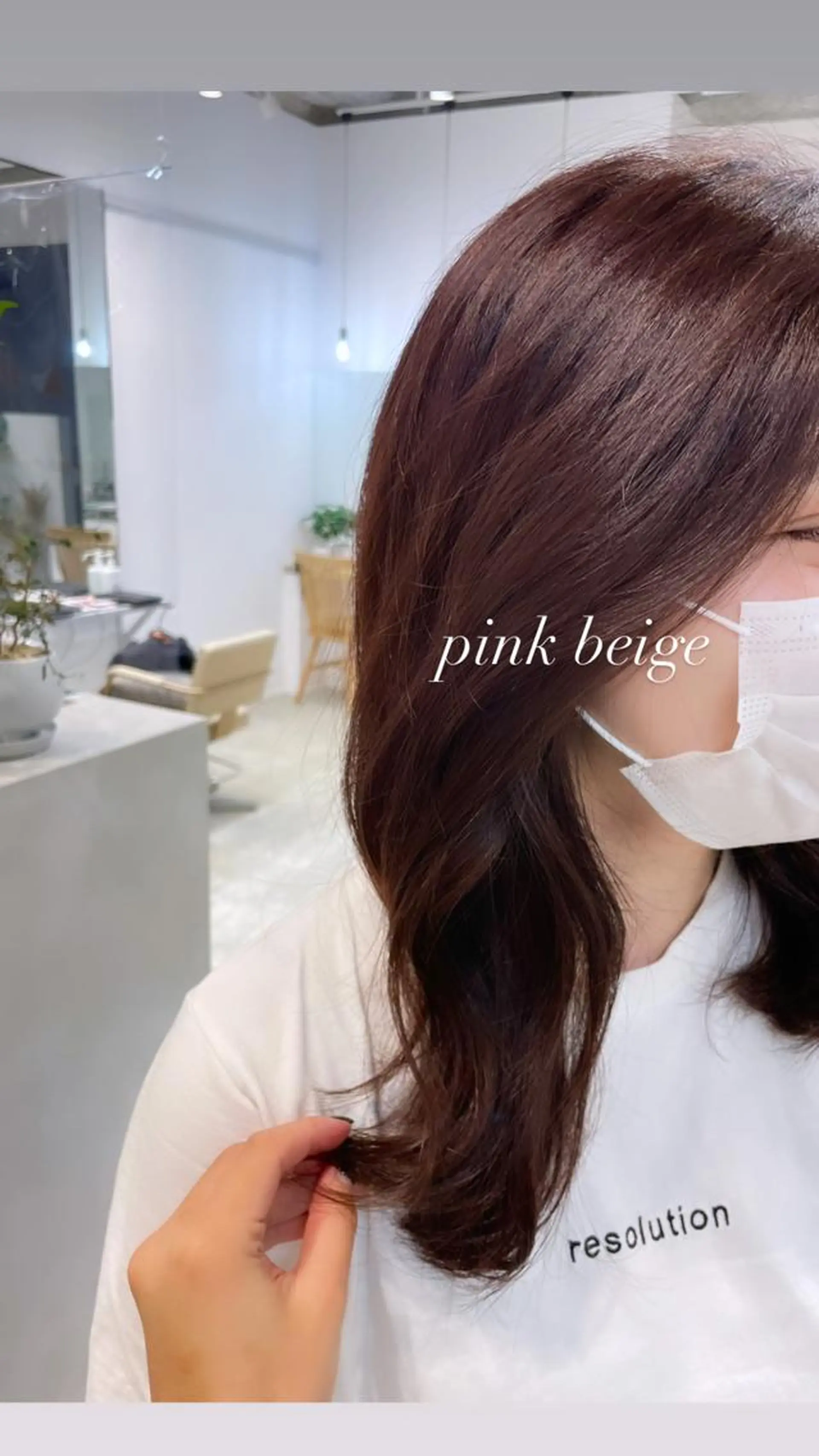 ロング レイヤーカット Kinoのヘアスタイル