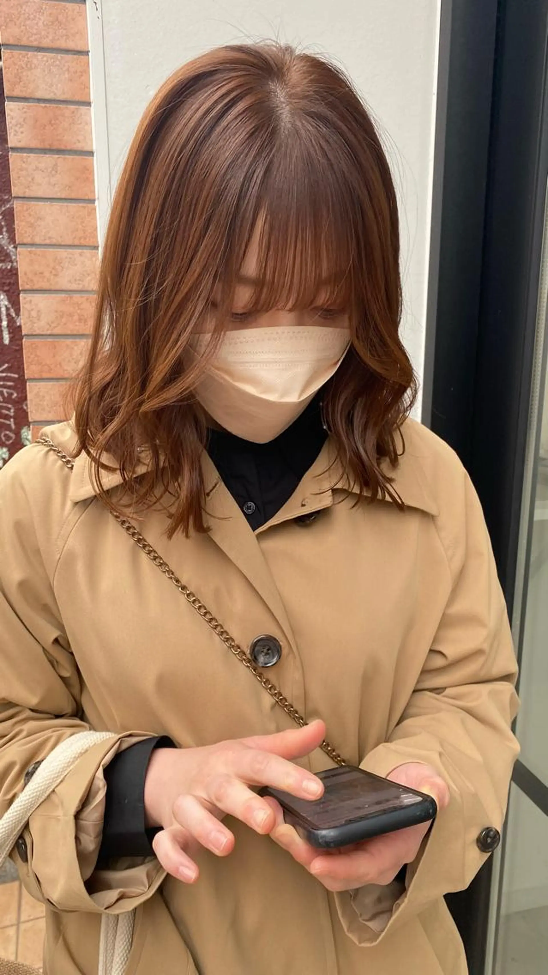 ミディアム RURI韓国ボブ 🇰🇷タッセルボブのヘアスタイル