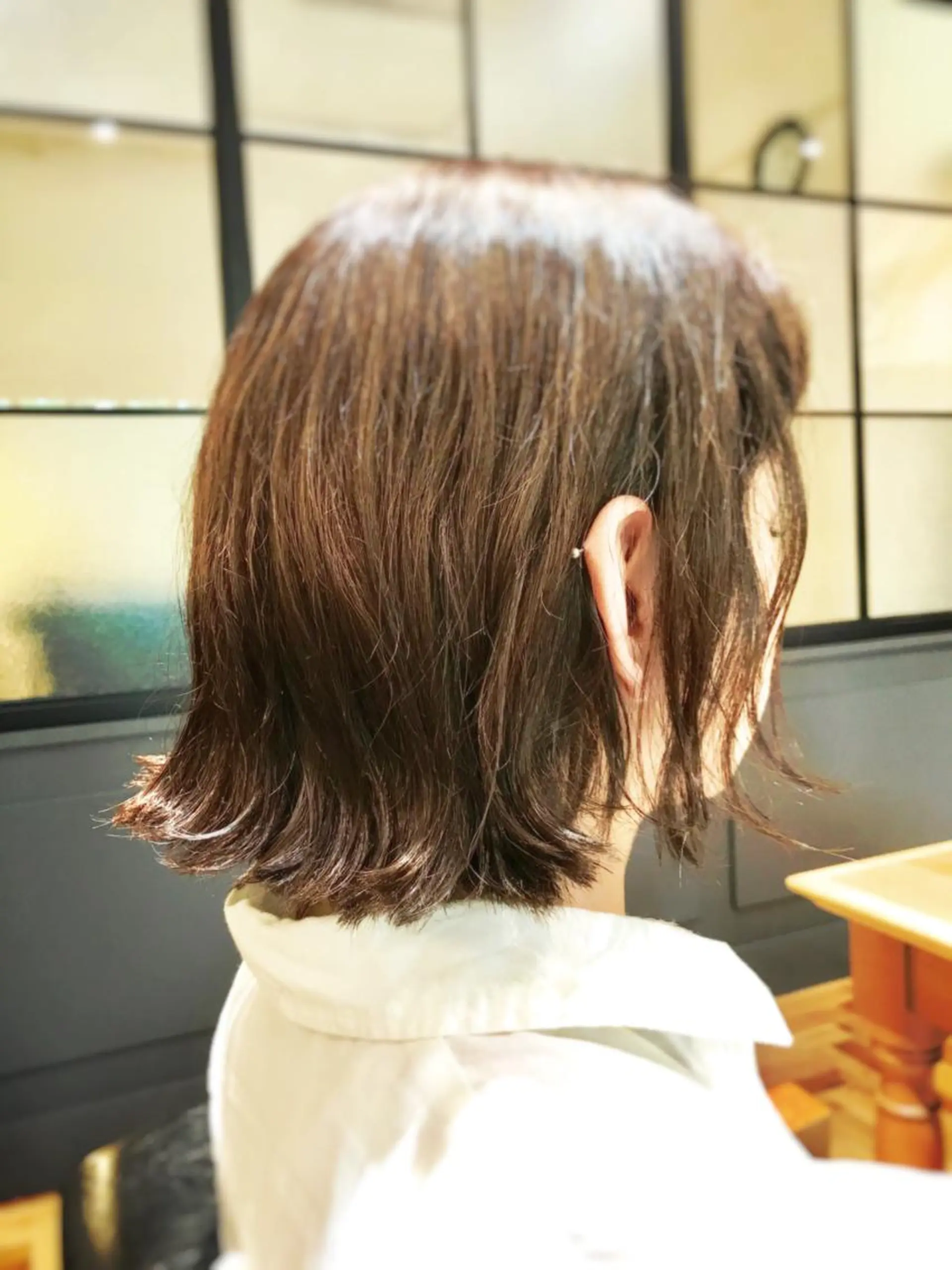 ショート 切りっぱなしボブ ボブ Smil所属・鹿島 真二のヘアスタイル