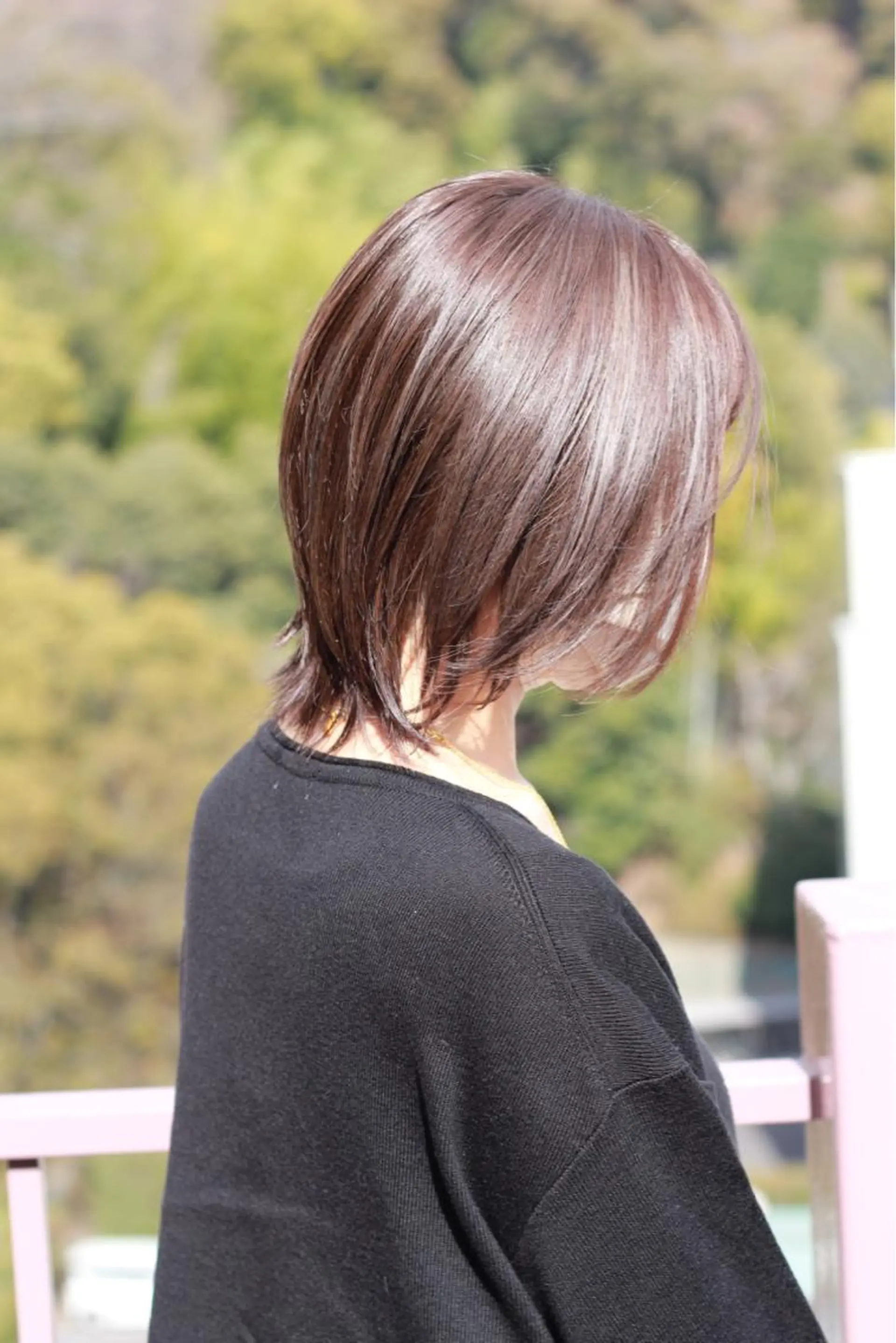 ショート カラー アッシュ ベージュカラー カット ヘアカラー Viage （ビアージュ）のヘアスタイル