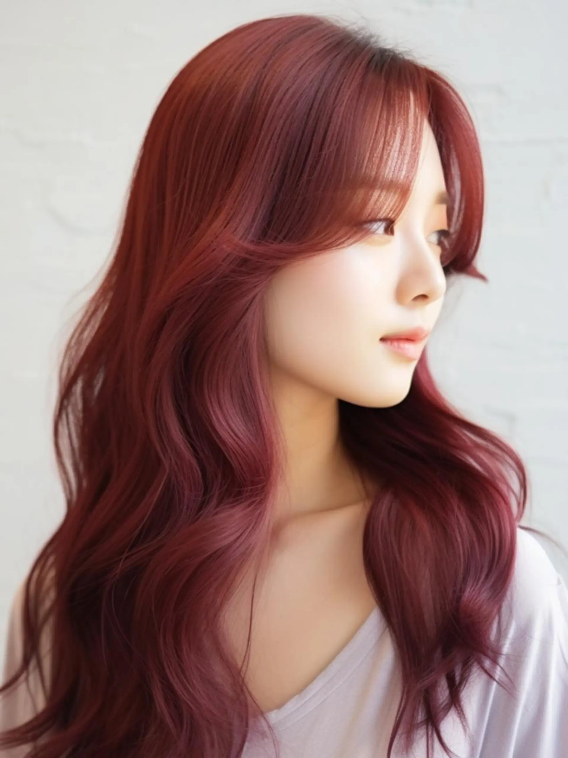 セミロング カラー Lehm所属・表参道/さあ や/大人ナチュラルのヘアスタイル