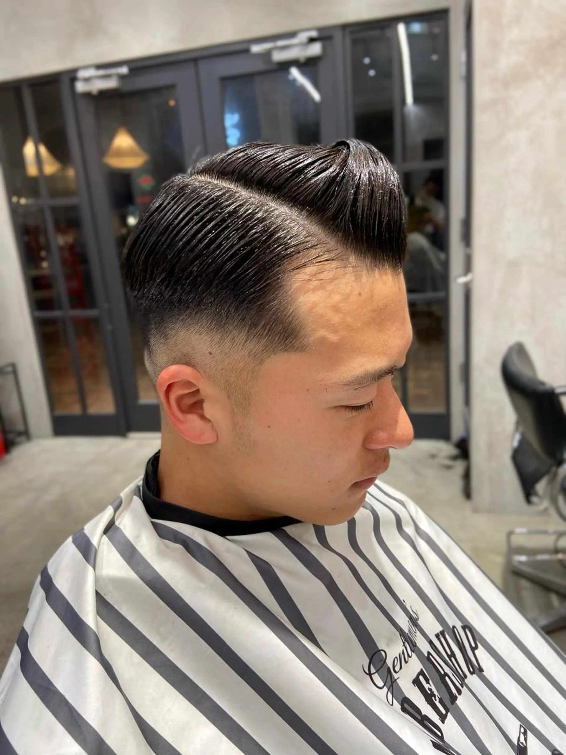 ショート メンズ フェードカット メンズパーマ スキンフェード 刈り上げ カット エフエム 離れ 明大前(FM) FM離れ 明大前 メンズサロン/フェード【エフエム】所属・💈圧倒的メンズ特化 DAITO💈のヘアスタイル