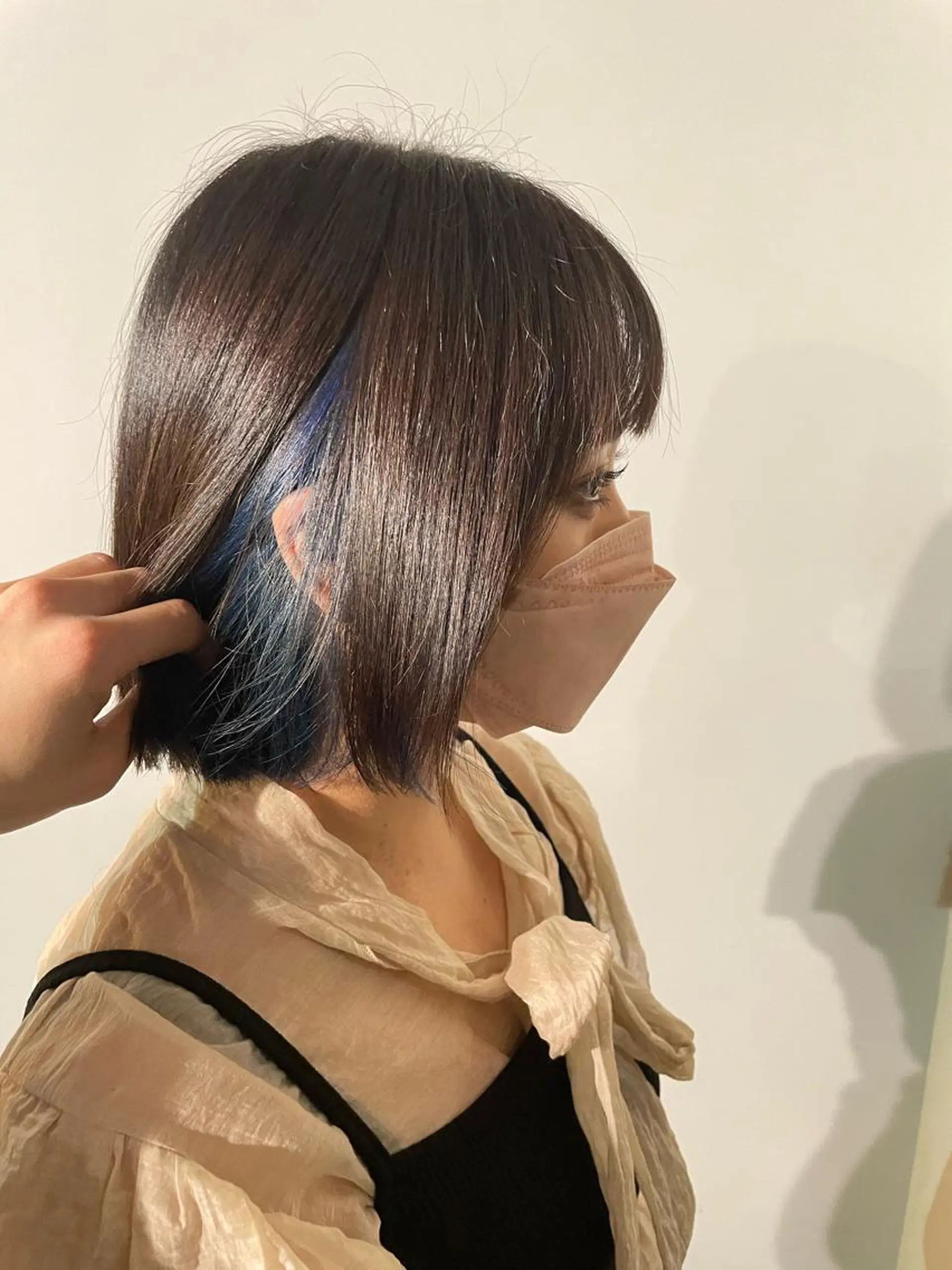 カラー La fith hair ray 札幌店所属・顔まわり/W カラー/リョウのヘアスタイル