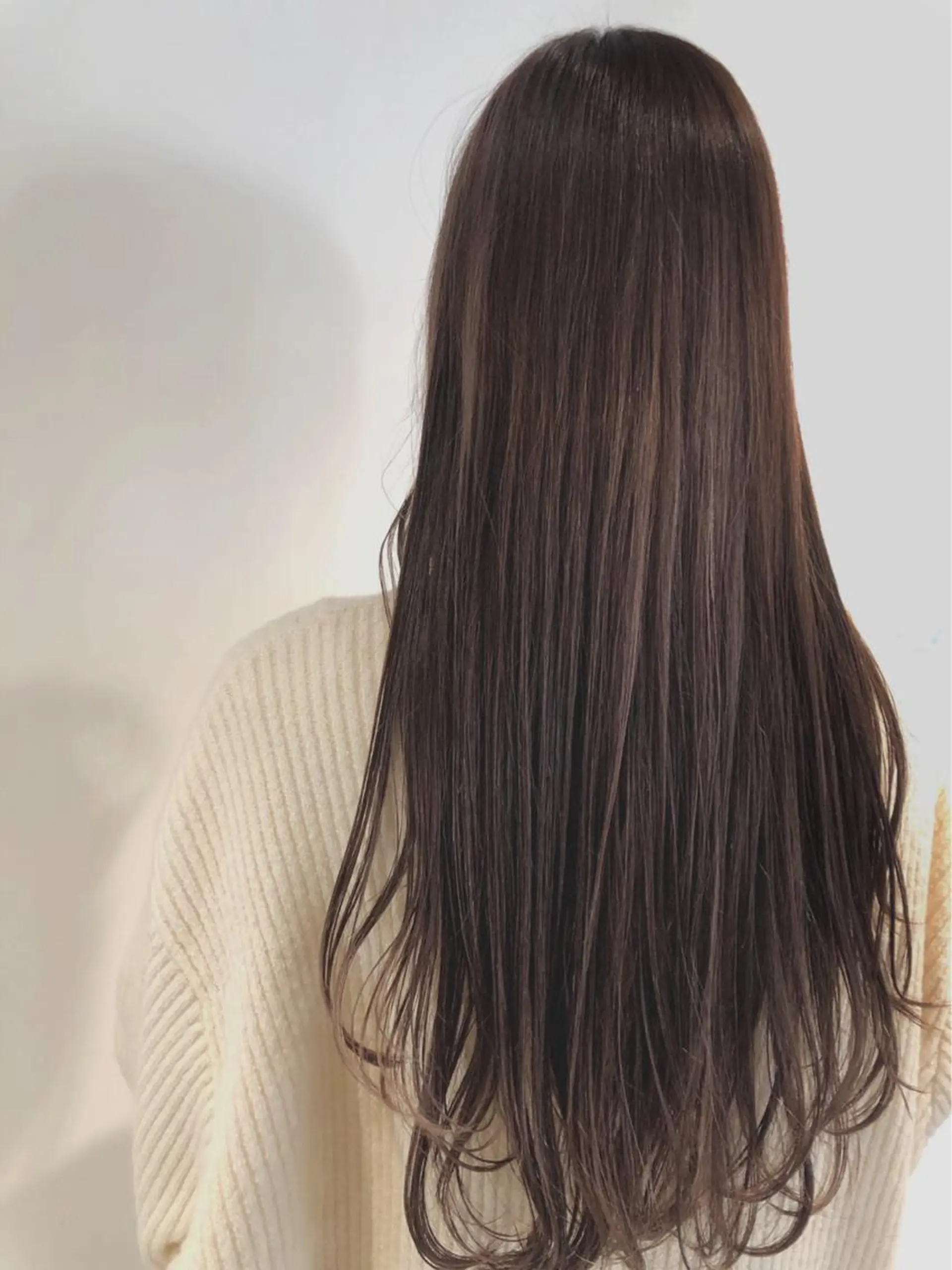 ロング カラー 柳下 涼のヘアスタイル