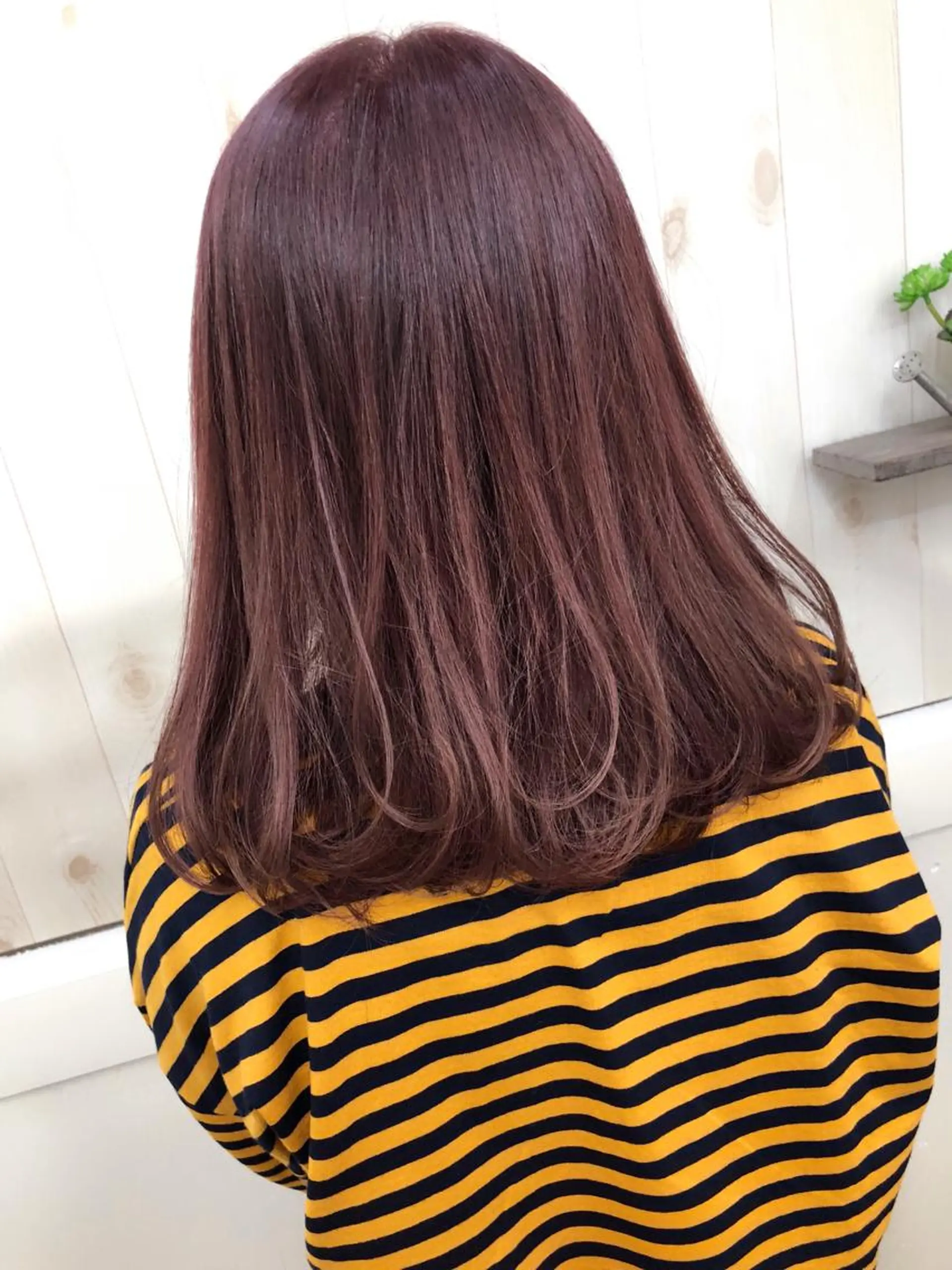 ミディアム ピンクラベンダー ヘアカラー PSY(サイ)所属・PSY(サイ)池袋 金田尚久🎨のヘアスタイル