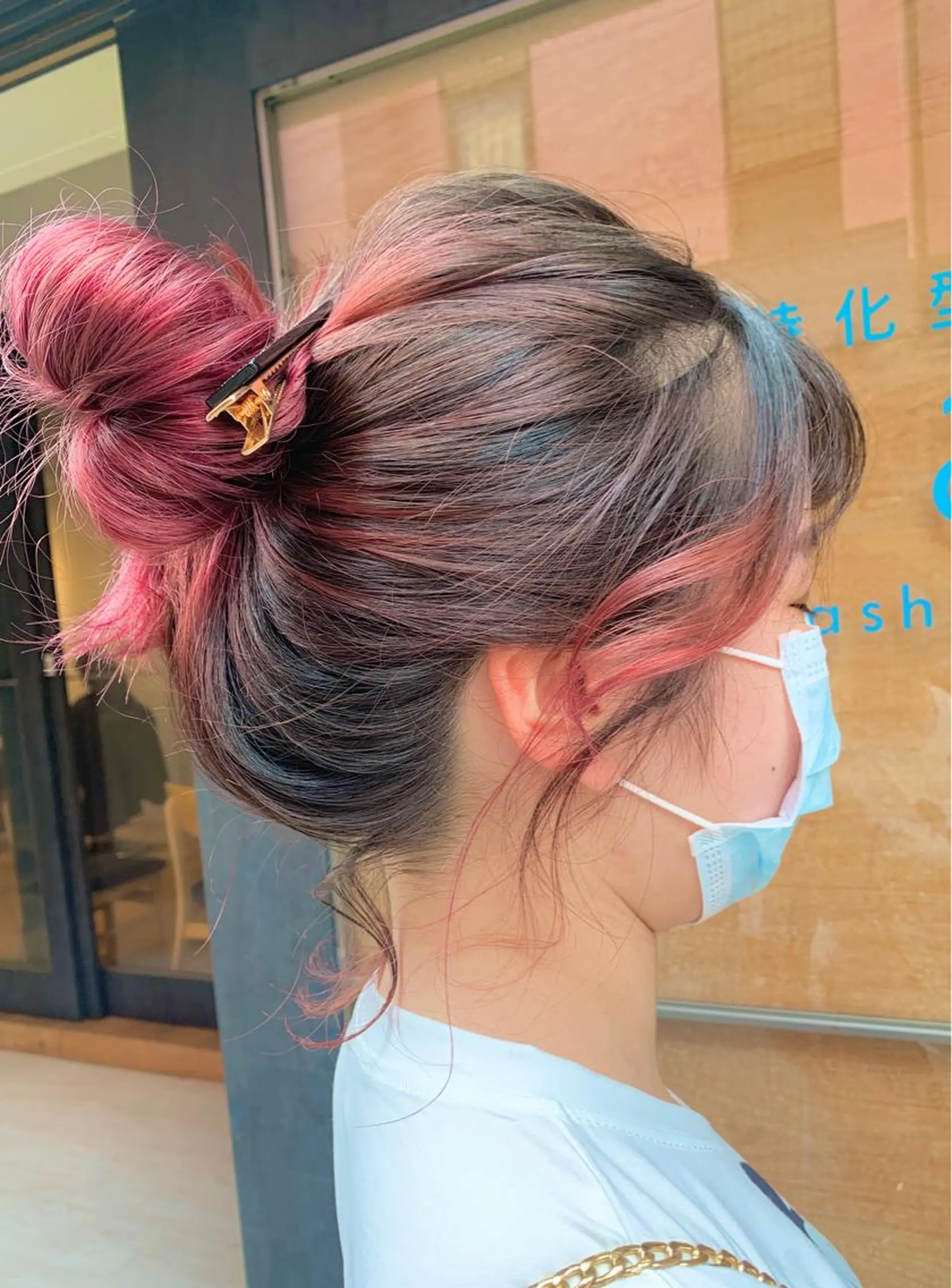 セミロング カラー ヘアカラー NEWI 京橋 【yoko】のヘアスタイル