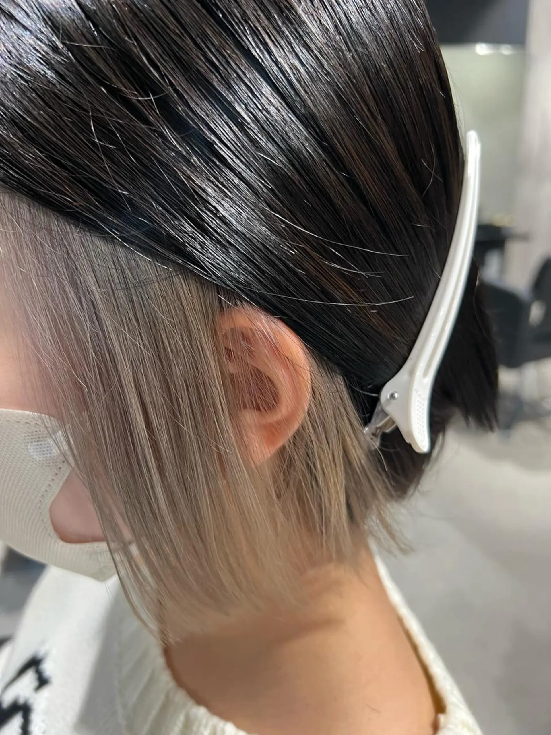 ショート カラー パーマ ヘアアレンジ インナーカラー ヘアカラー トリートメント _WHITE京橋店所属・髪質改善_WHITE RYUSUKEのヘアスタイル