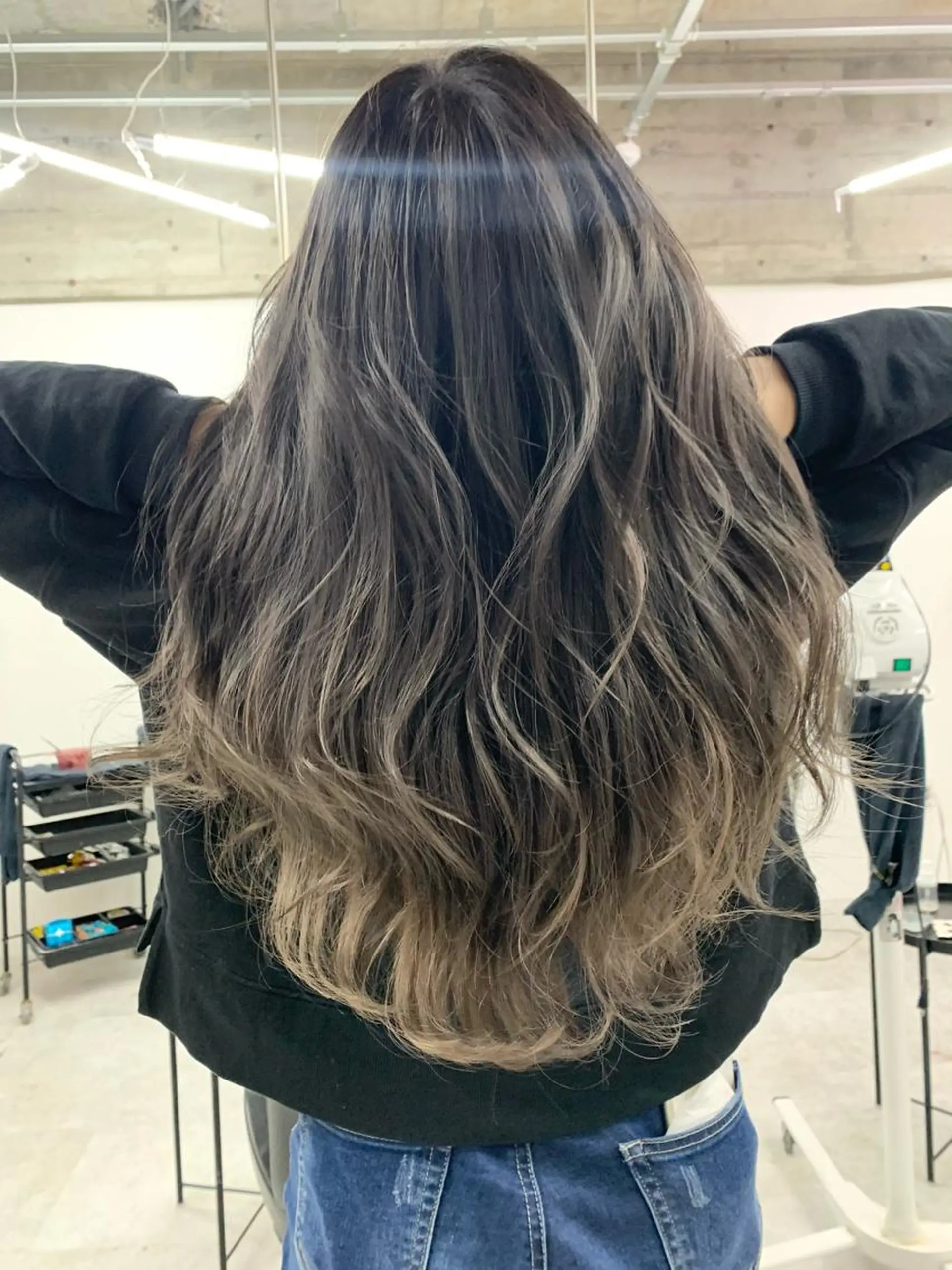 ロング カラー パーマ ヘアアレンジ メンズ キッズ ネイル マツエク・マツパ 架空〜KAQU〜所属・【clan】 NOGAMIのヘアスタイル