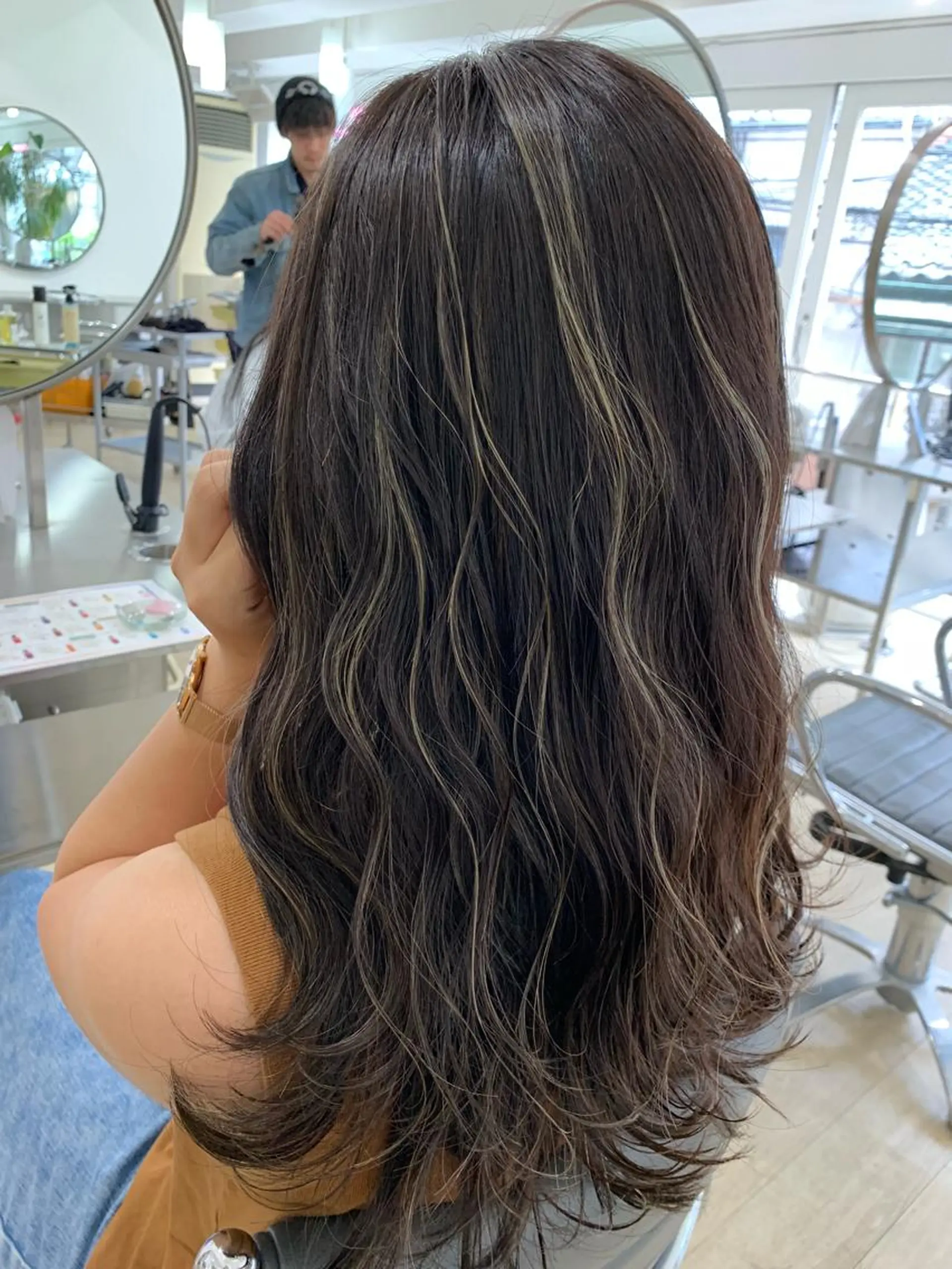 ロング カラー Reb_keiji 👑小倉圭司のヘアスタイル