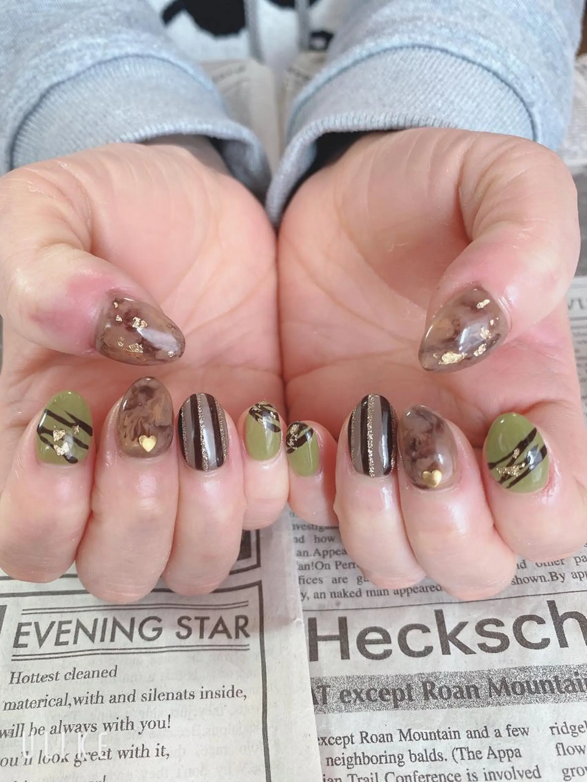 ネイル ハンドネイル ハンドケア 森山 舞のネイルデザイン