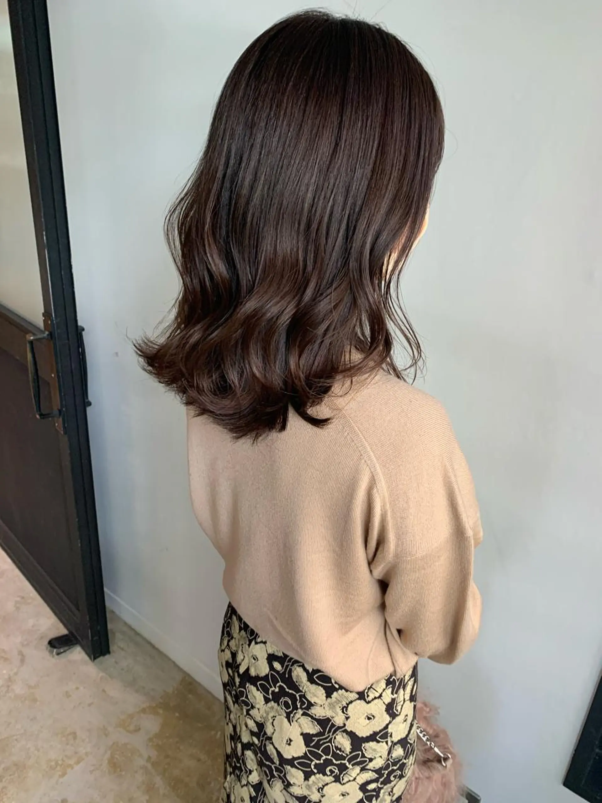 セミロング LOREN＋透明感 オリーブhirokoのヘアスタイル