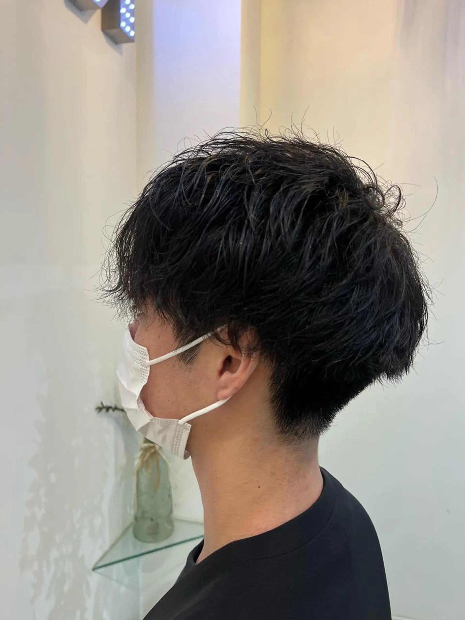 メンズ ブリーチしない暖色 カラー🥀杉 優菜のヘアスタイル