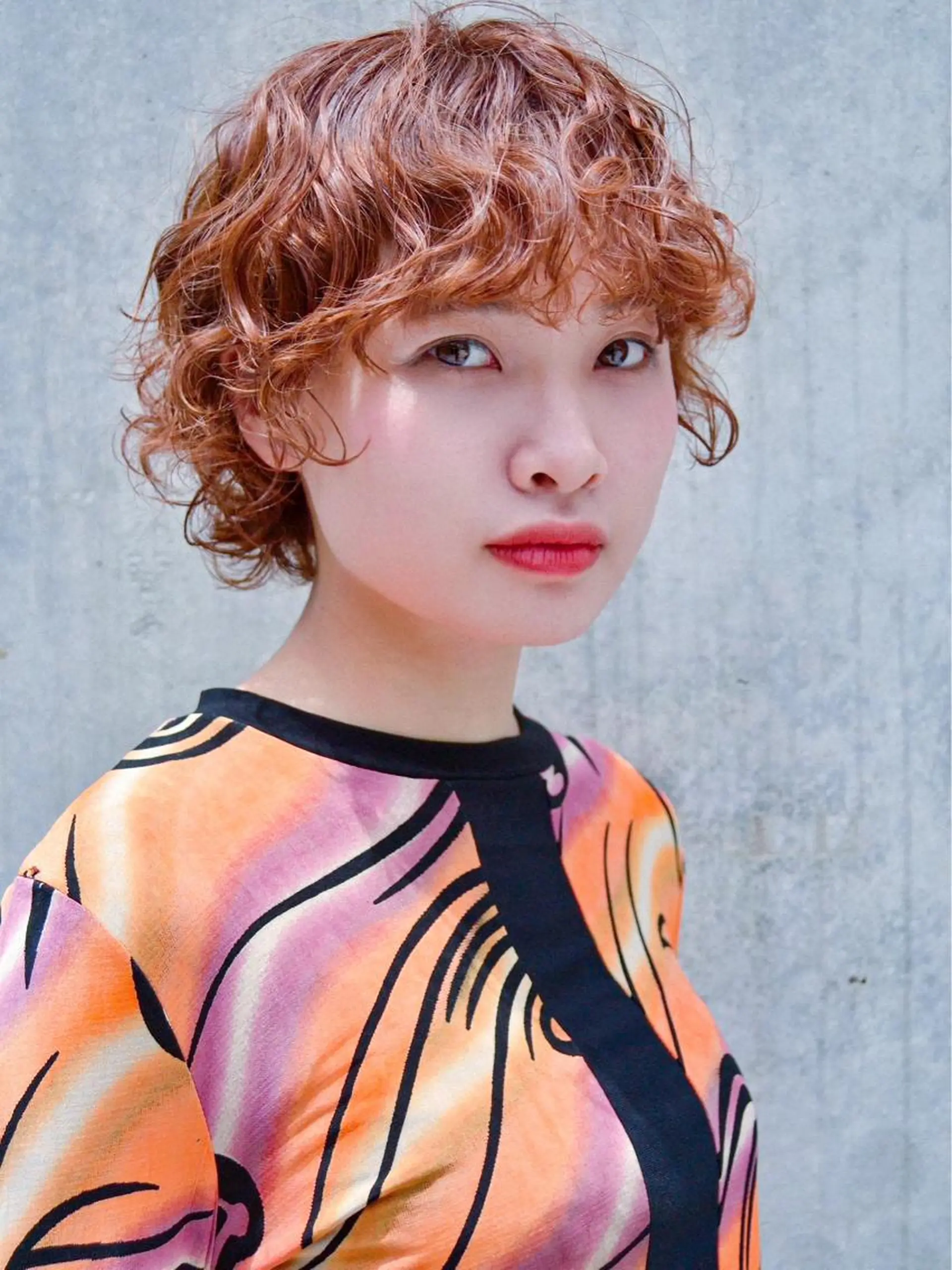 ショート パーマ CreBiA  ten_所属・ヤマグチ リョウのヘアスタイル