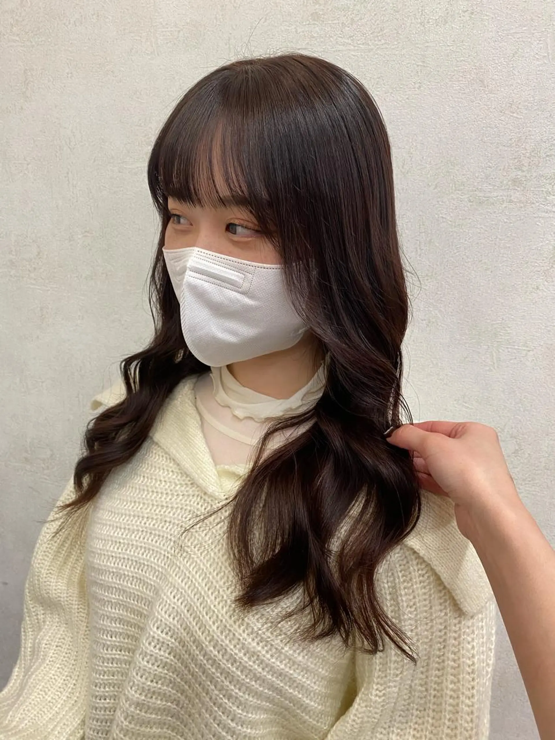 ロング Misaki ║ツヤカラーのヘアスタイル