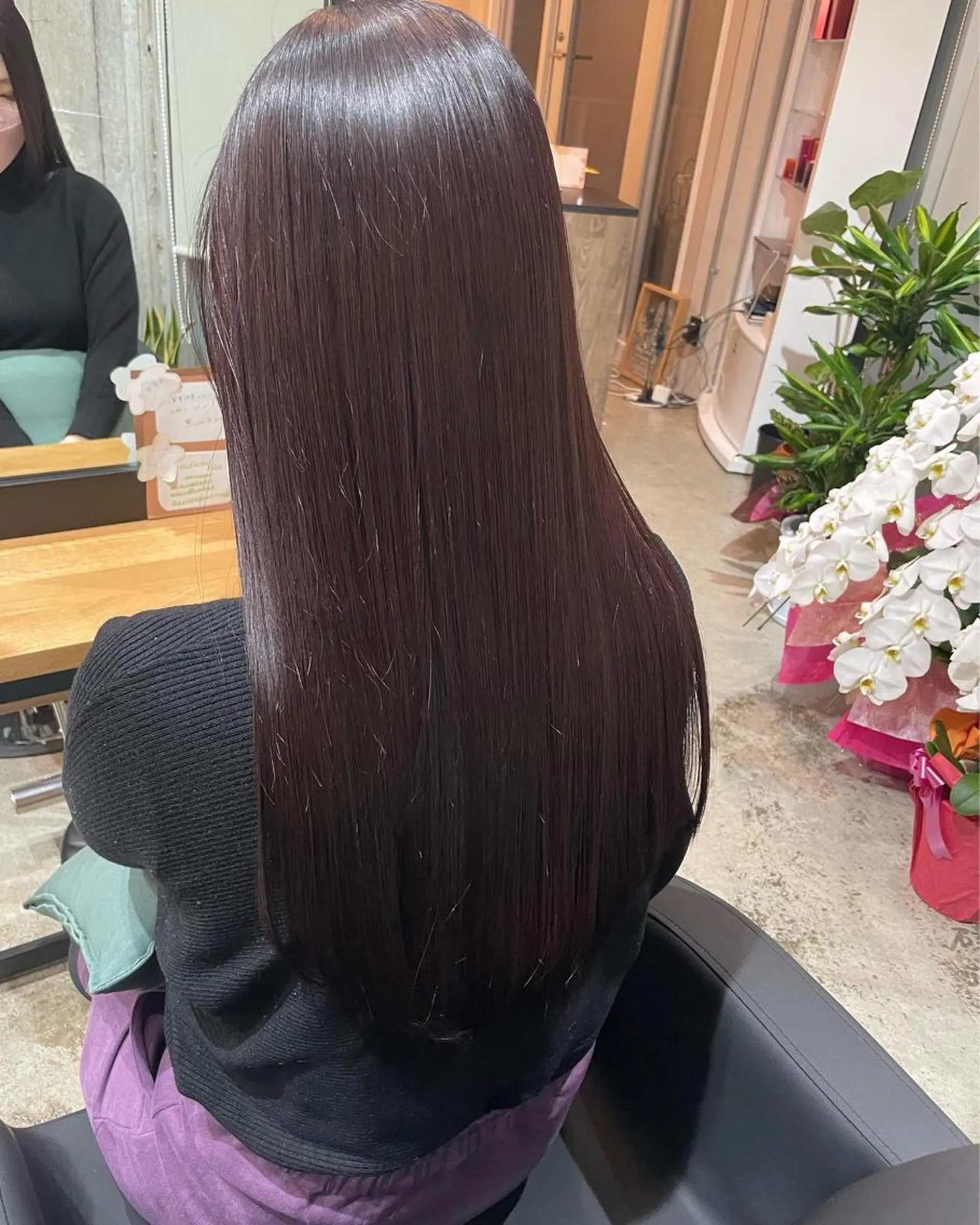 ロング カラー ✨髪質改善/ブリーチ /ショート高山のヘアスタイル