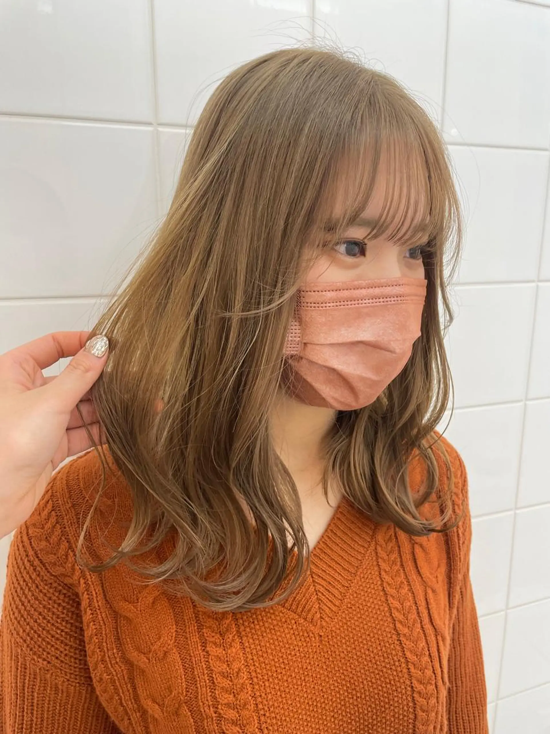 ロング カラー clam. yuu🦩のヘアスタイル