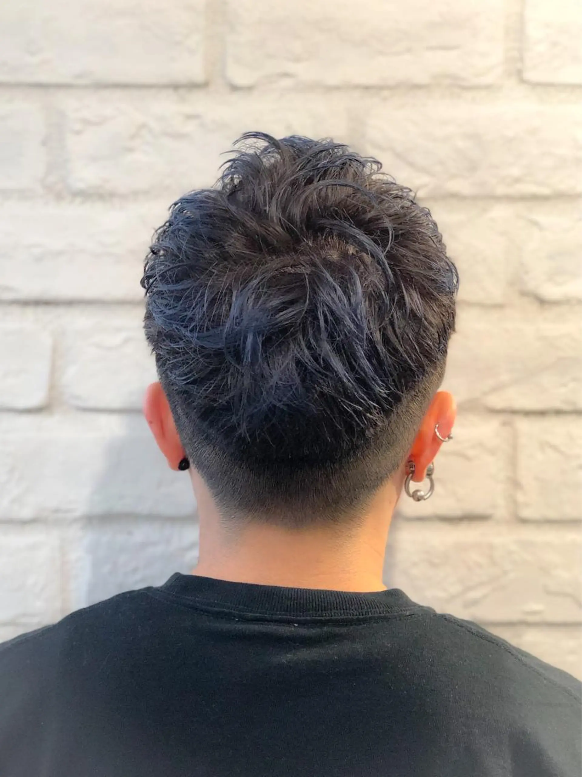 カラー メンズ フェードカット モヒカン MEN'S特化🌈 KATOのヘアスタイル
