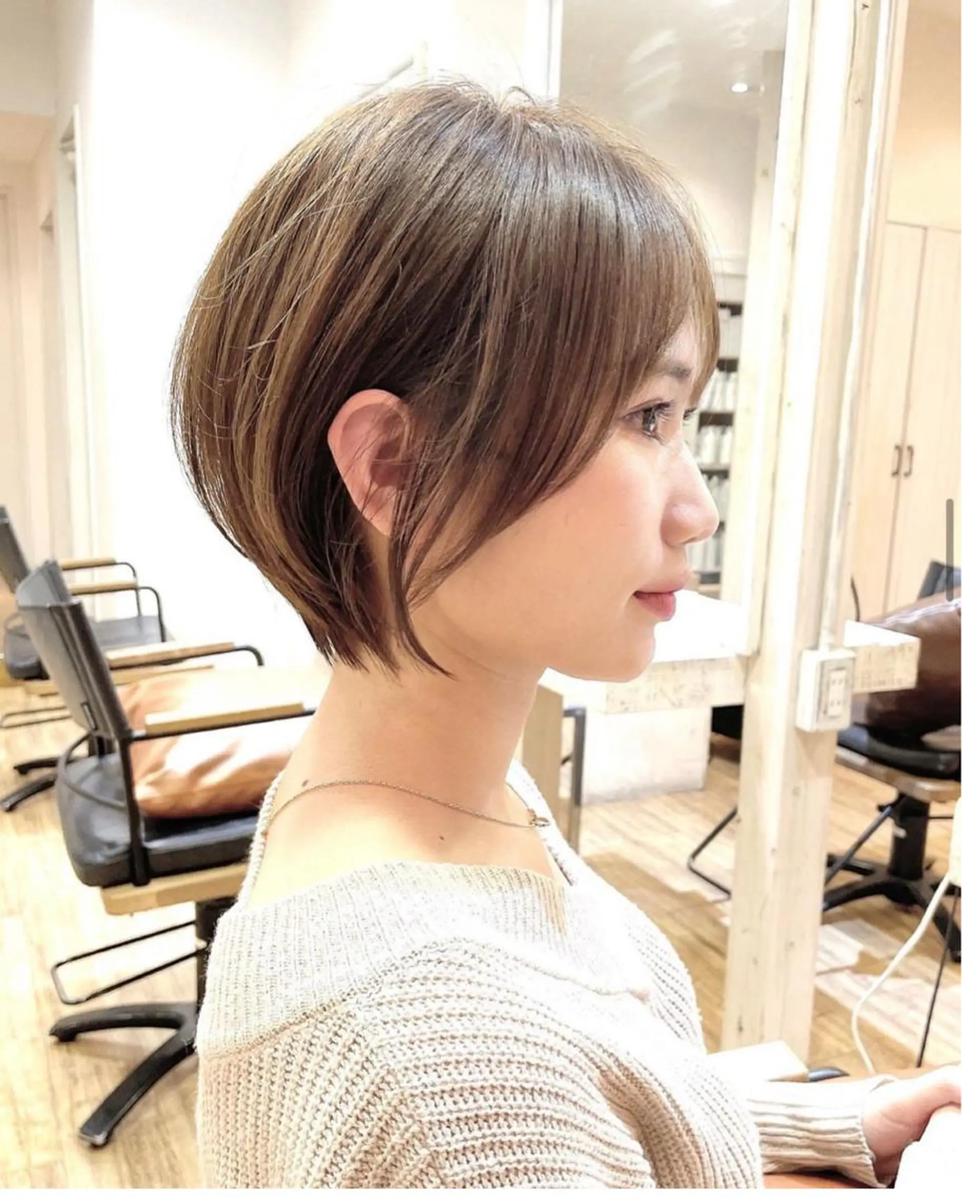 ショート バレイヤージュモデル 小林匠❤️‍🔥のヘアスタイル