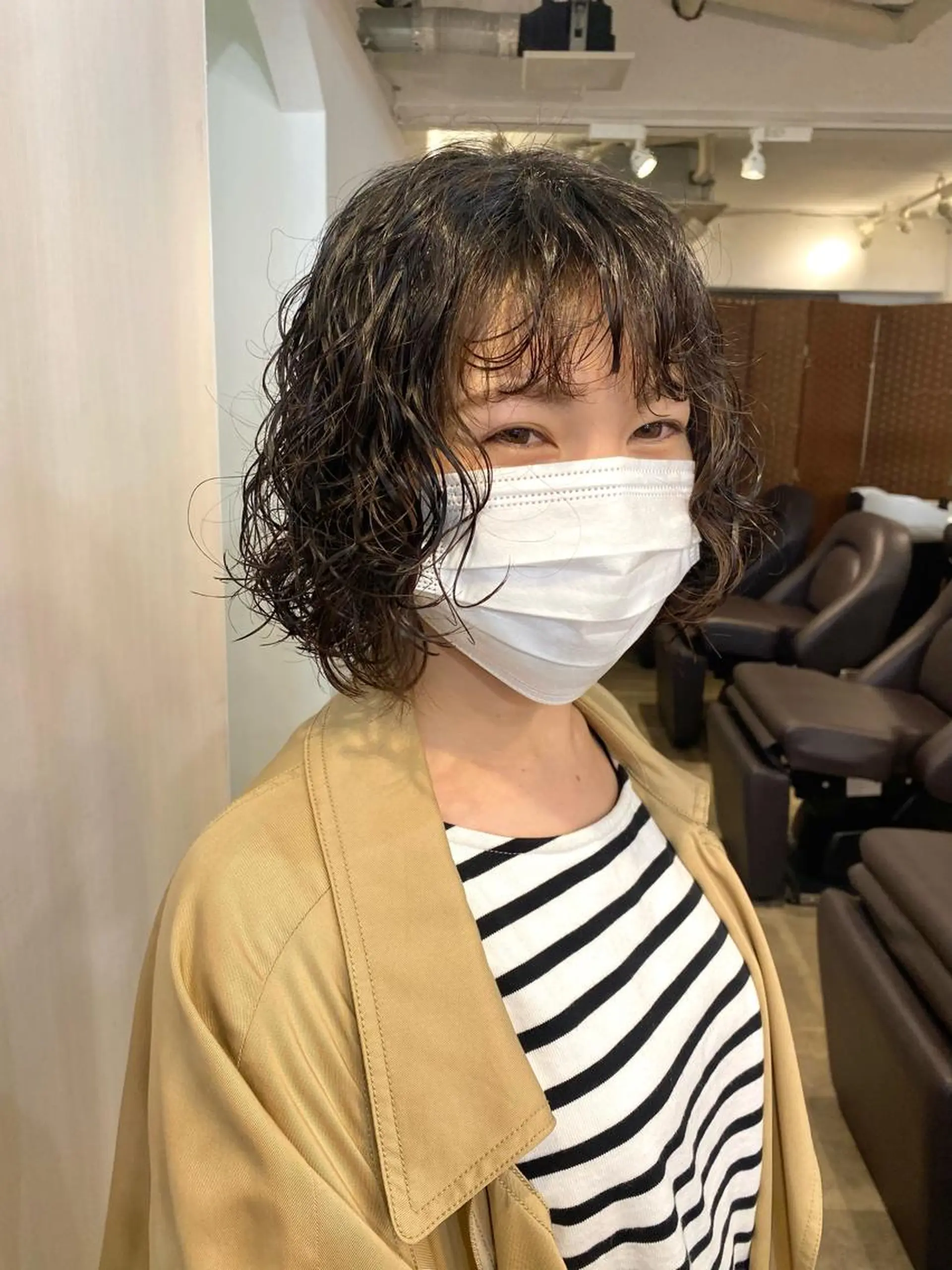 ショート レイヤー/パーマ /ウルフ/nabeのヘアスタイル