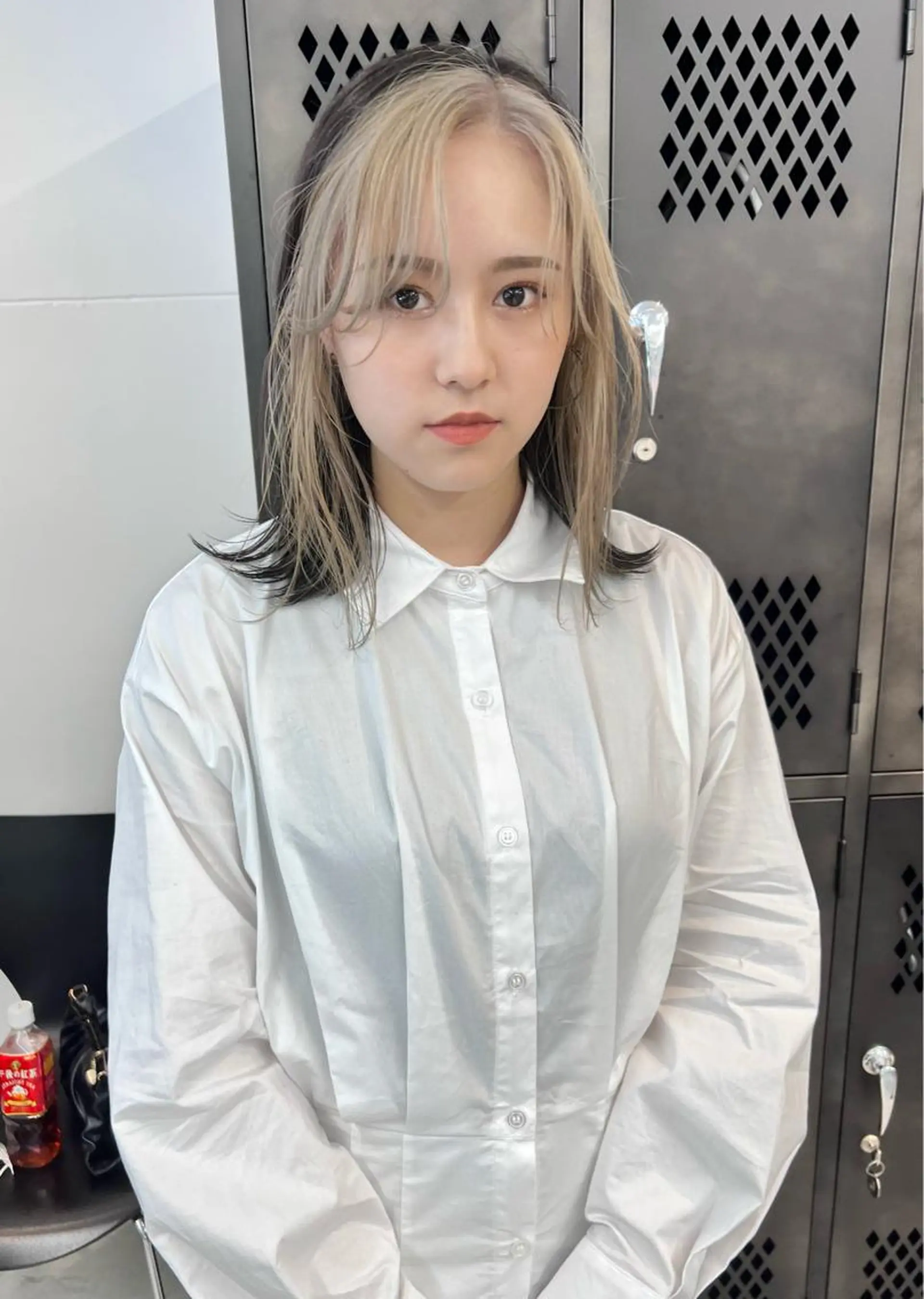 ミディアム カラー カット ヘアカラー トリートメント 樫原裕二 /柔らかいカラーのヘアスタイル