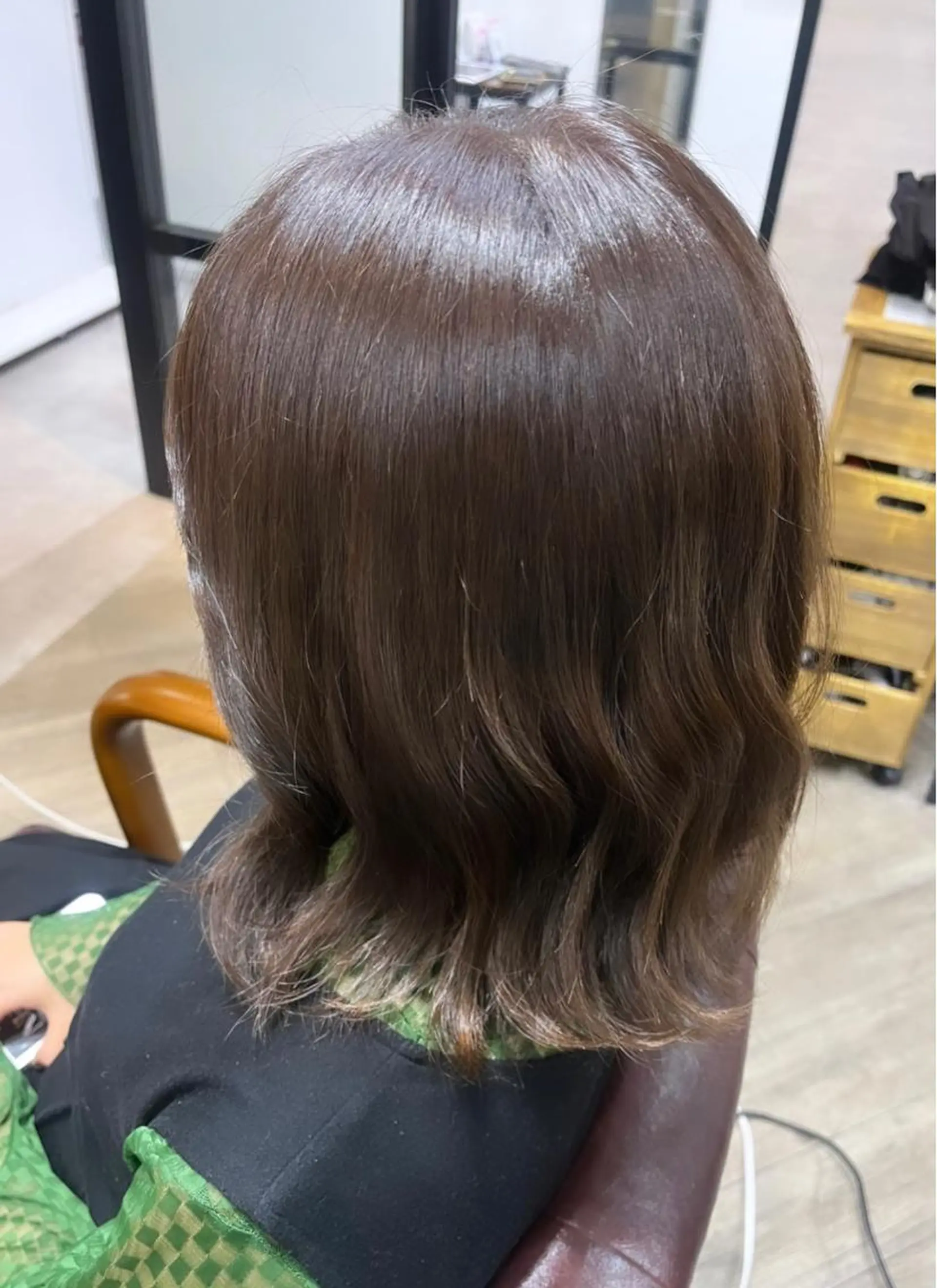 ミディアム アッシュ 🫧ぷる艶カラー🫧 Yuubi🦩のヘアスタイル