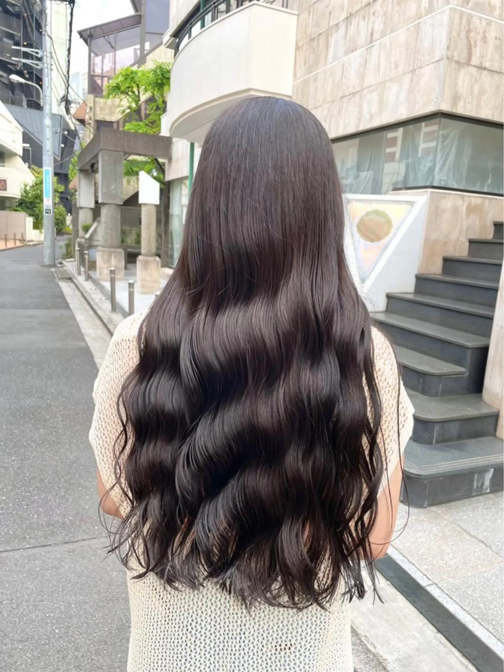 ロング カラー ヘアカラー トリートメント ヘッドスパ 韓国風/美髪/透明感 hiroのヘアスタイル