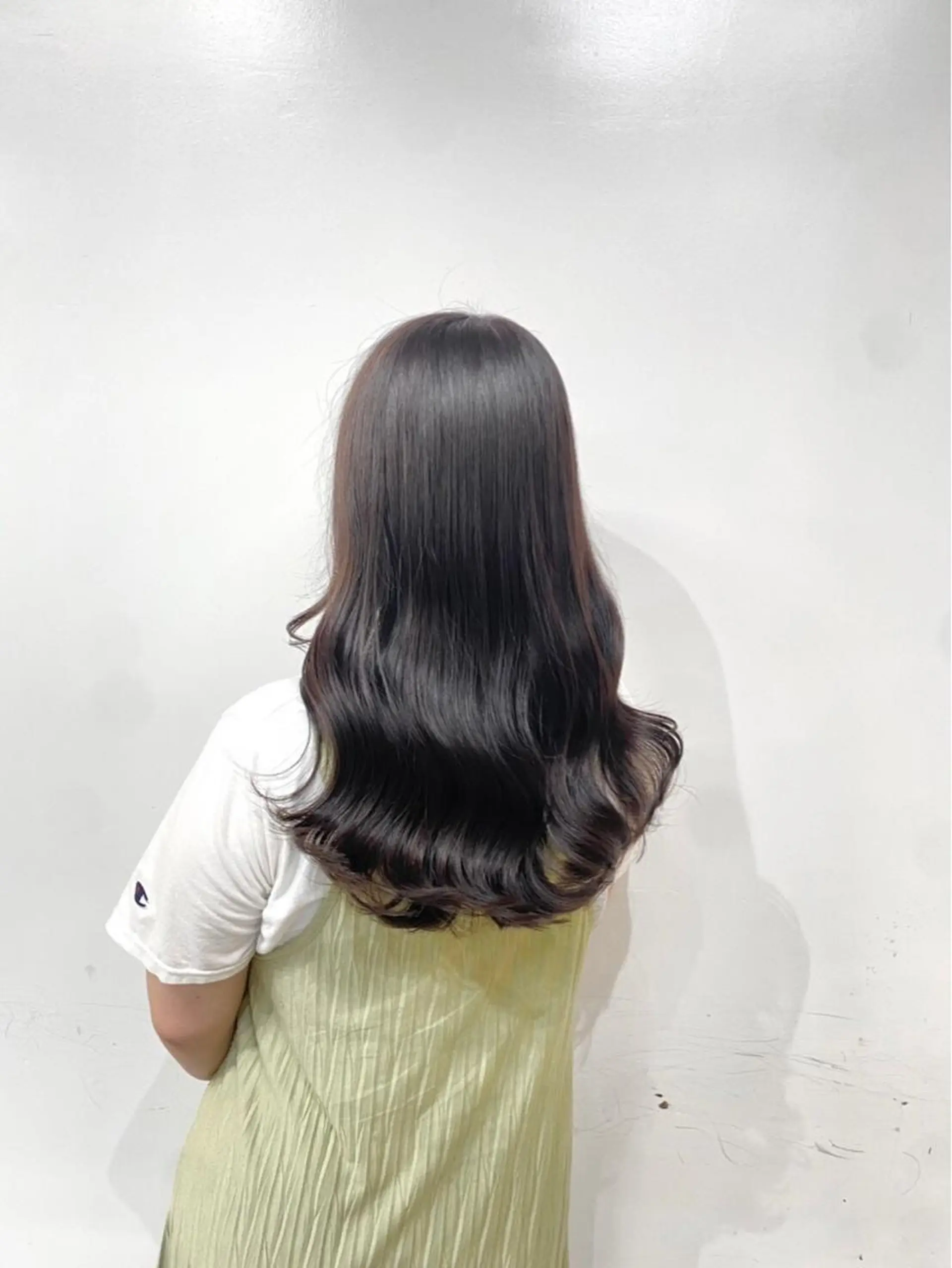 ロング カラー パーマ カット ヘアカラー 🦋レイヤー✖︎ 髪質改善🦋リョウヤのヘアスタイル