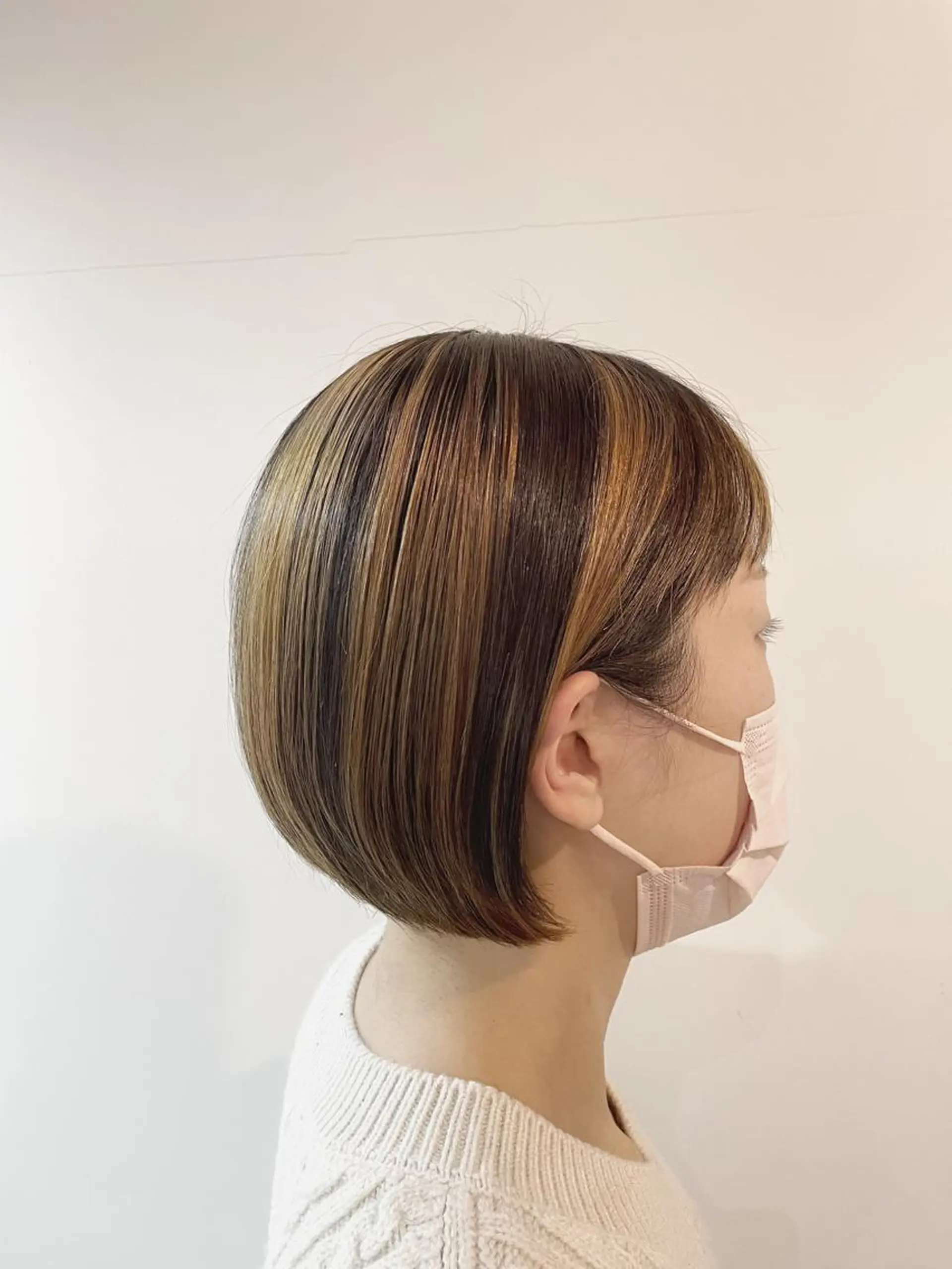 ショート ボブ 野間 祐哉のヘアスタイル