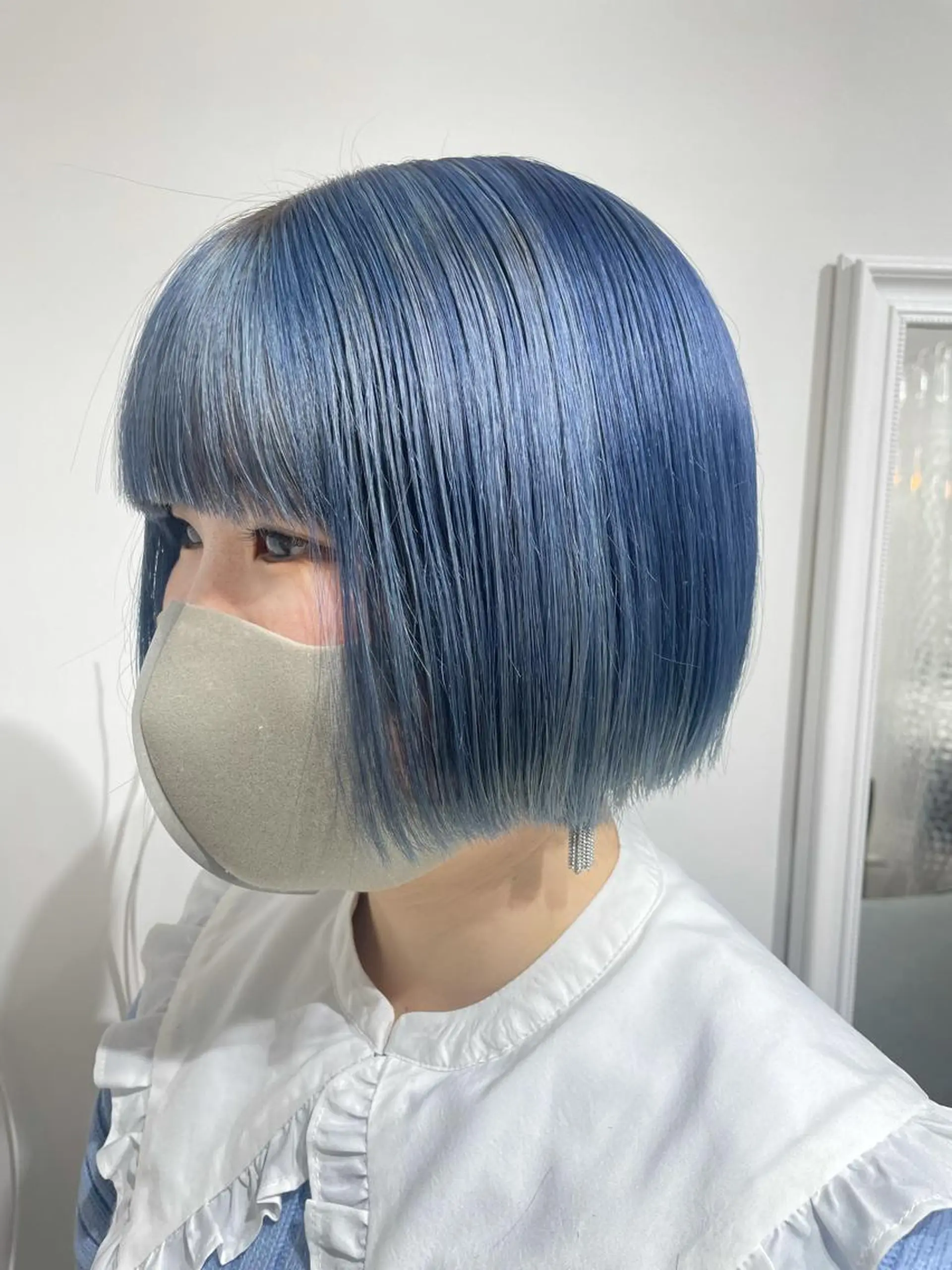 ショート カラー ヘアカラー トリートメント 酸性縮毛矯正 梅田茶屋町 Juriのヘアスタイル