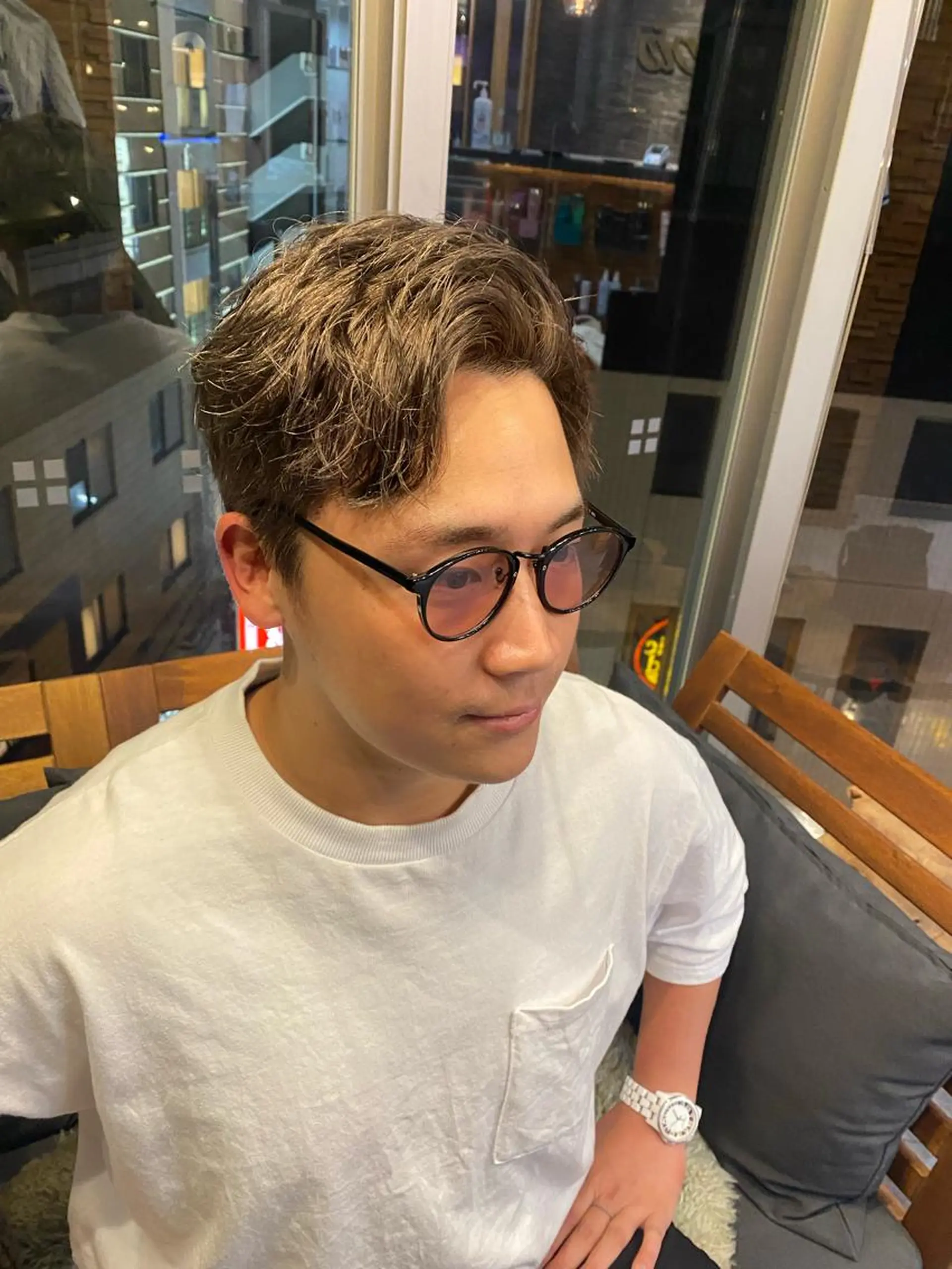 カラー ヘアアレンジ メンズ men'slapis YUTOのヘアスタイル