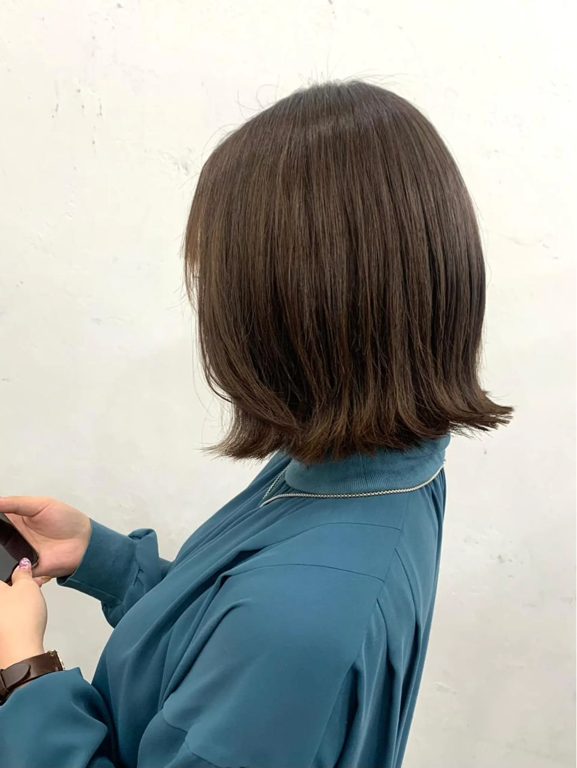 ミディアム カラー レイヤー ハイトーン 暖色⭐︎KANAKOのヘアスタイル