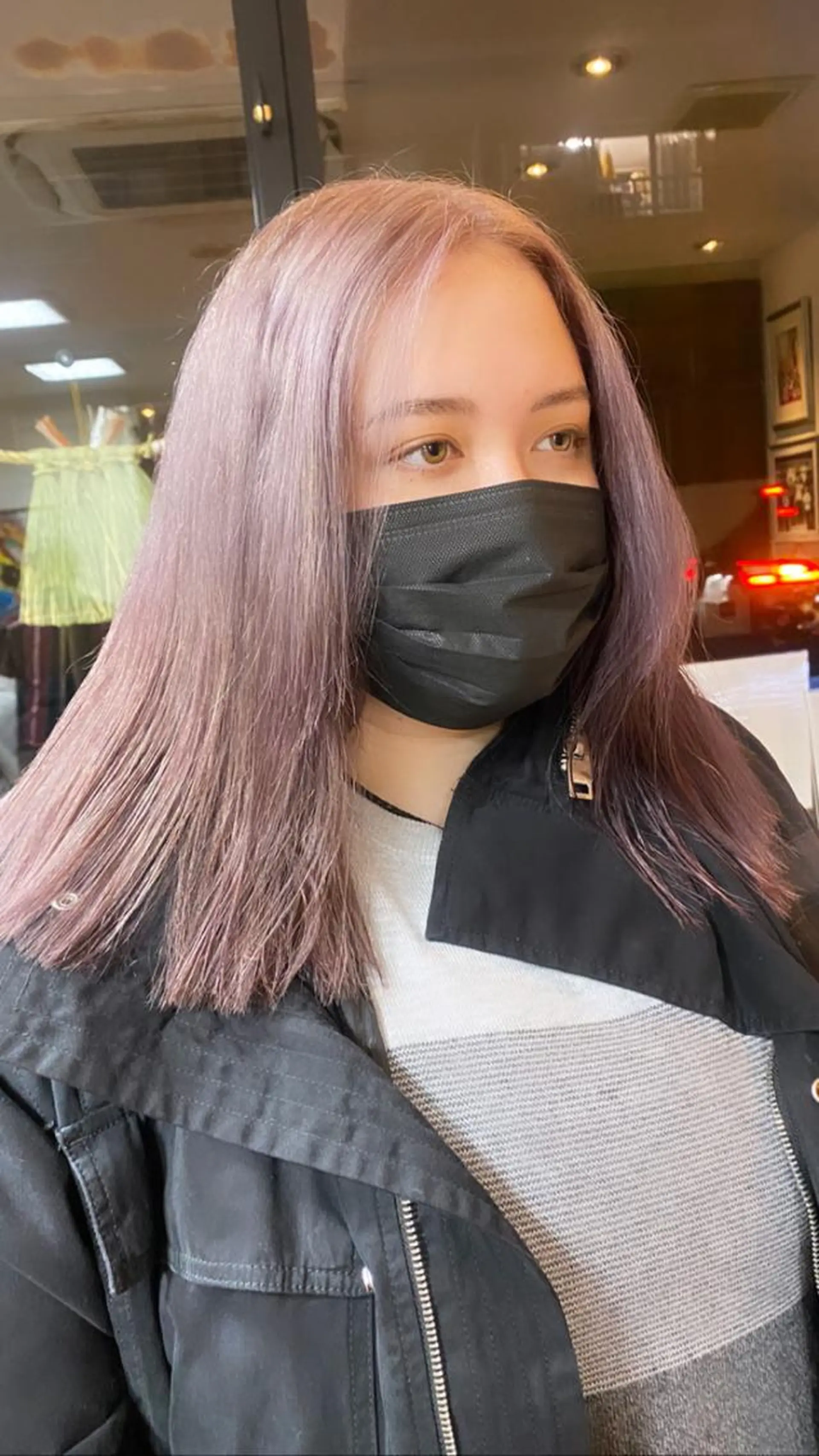 ロング カラー ブリーチ ケアブリーチ ラベンダーカラー 🌻名古屋🌻 🫧ハイトーン🫧のヘアスタイル