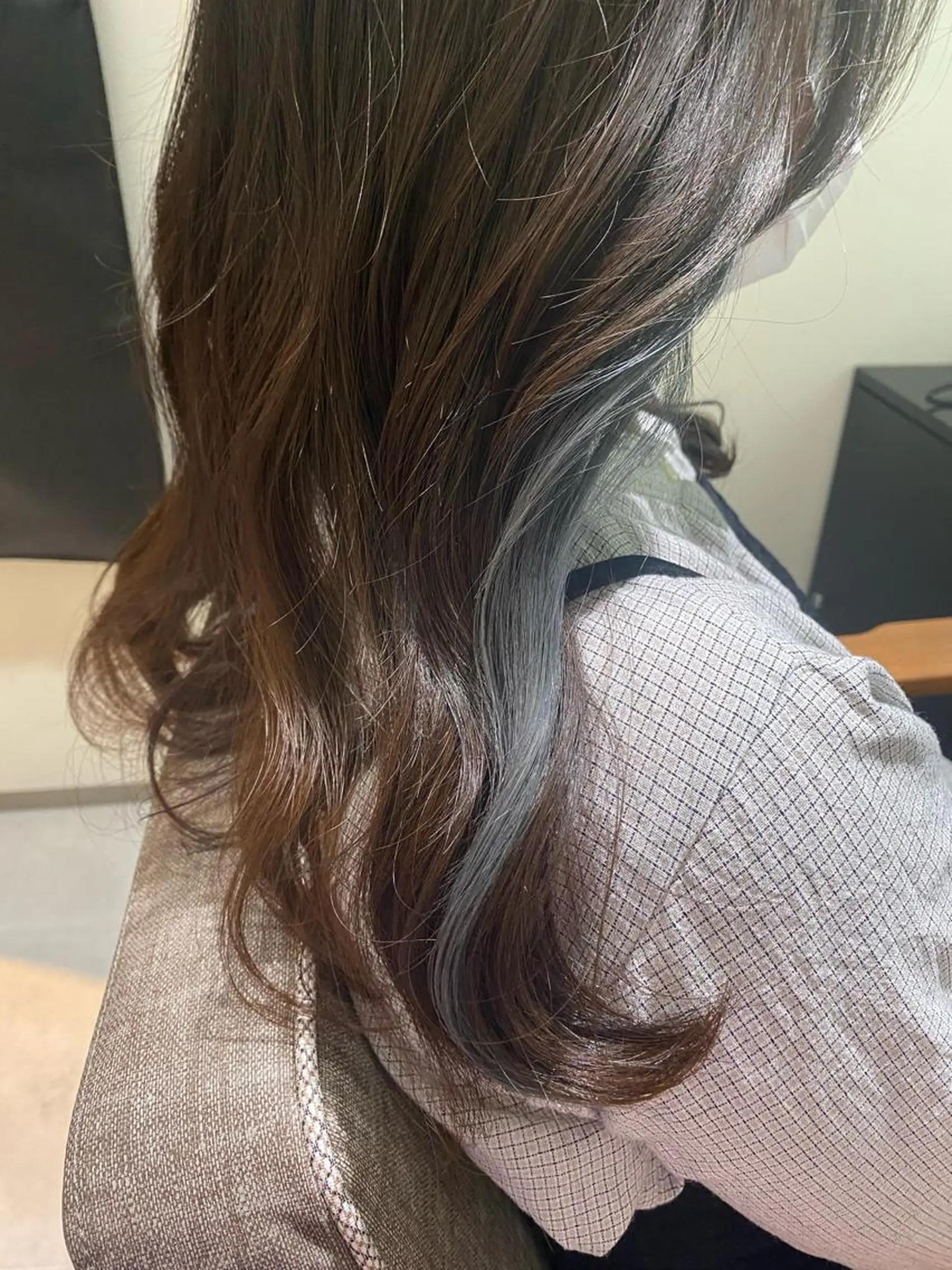 セミロング カラー stream1st所属・ツヤカラー 🕊️sayakaのヘアスタイル