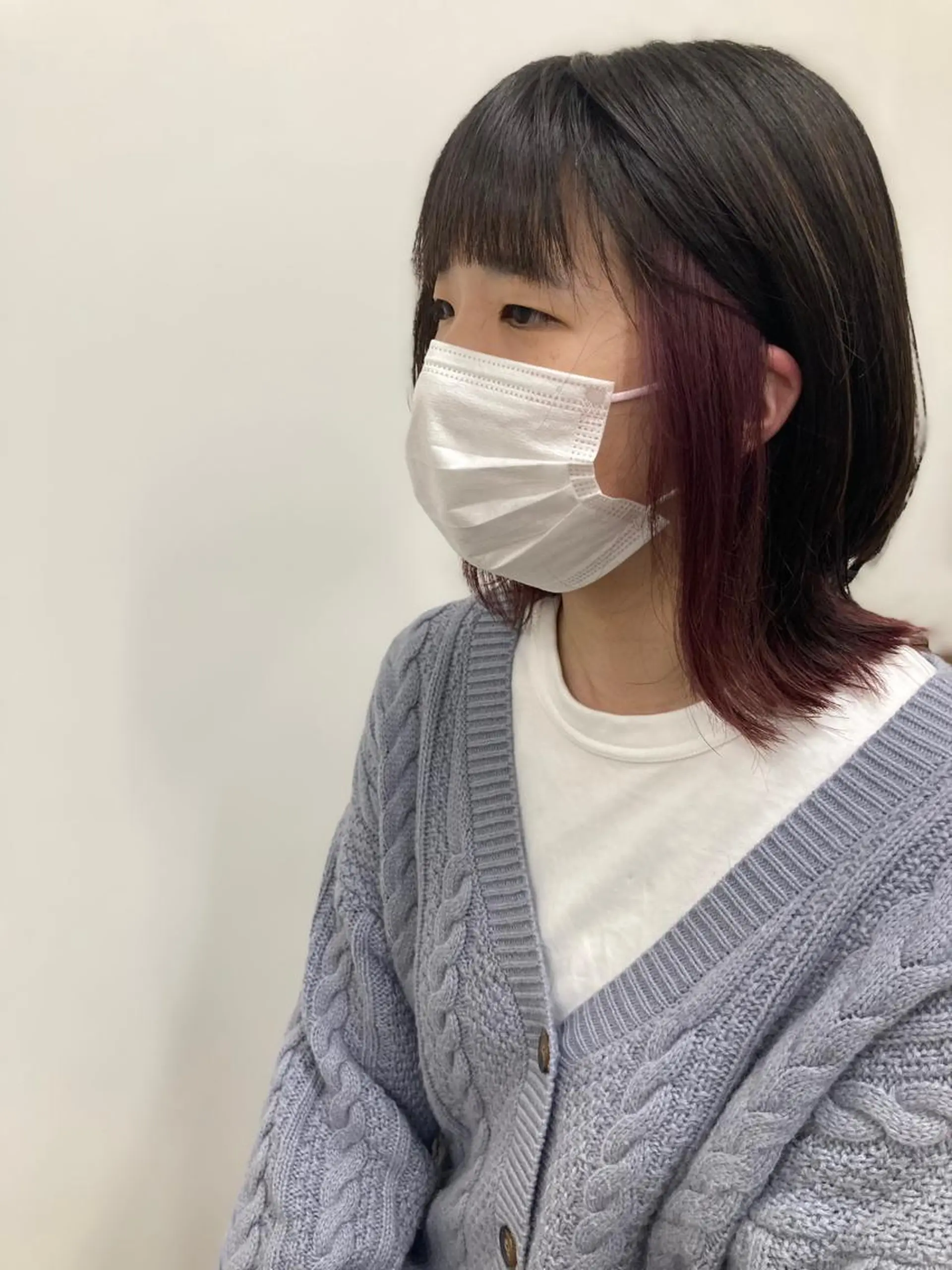 ミディアム ヘアカラー 新田龍之輔 →メンズ／派手髪のヘアスタイル