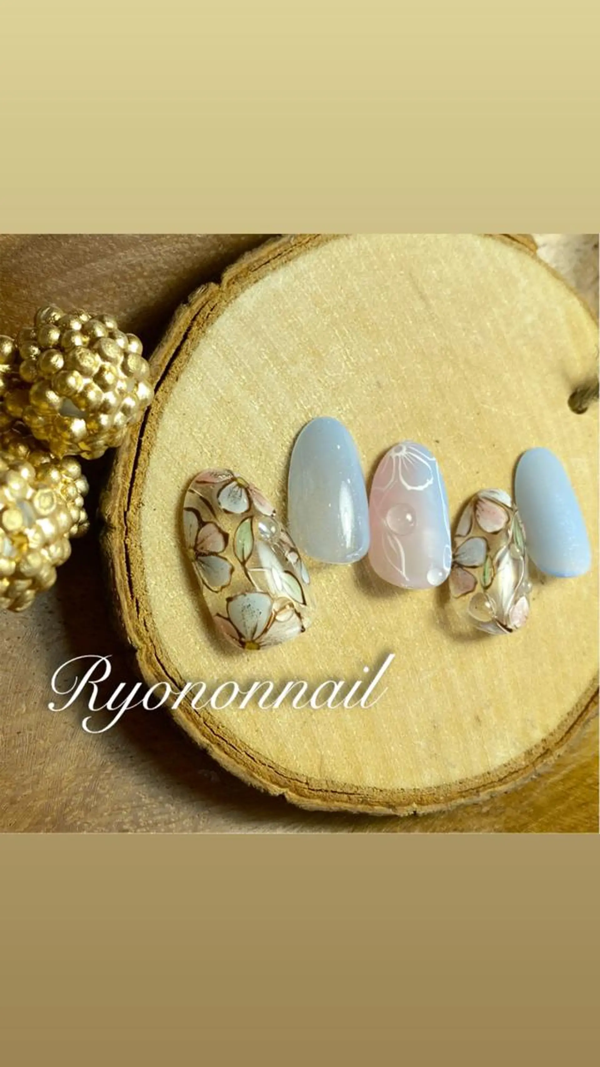 ネイル Ryononnail(リョノンネイル)所属・Ryononnail 上谷典子のネイルデザイン
