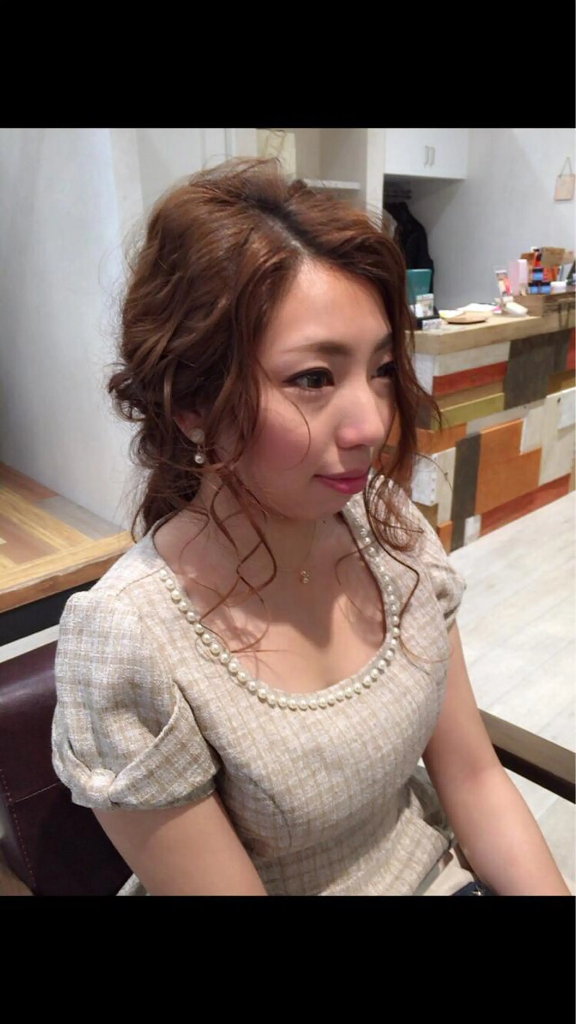 ロング ヘアアレンジ nakahara madokaのヘアスタイル