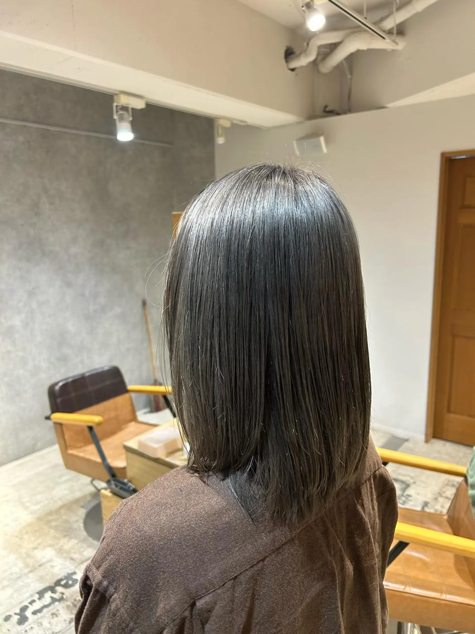 ミディアム まるやま ゆいかのヘアスタイル