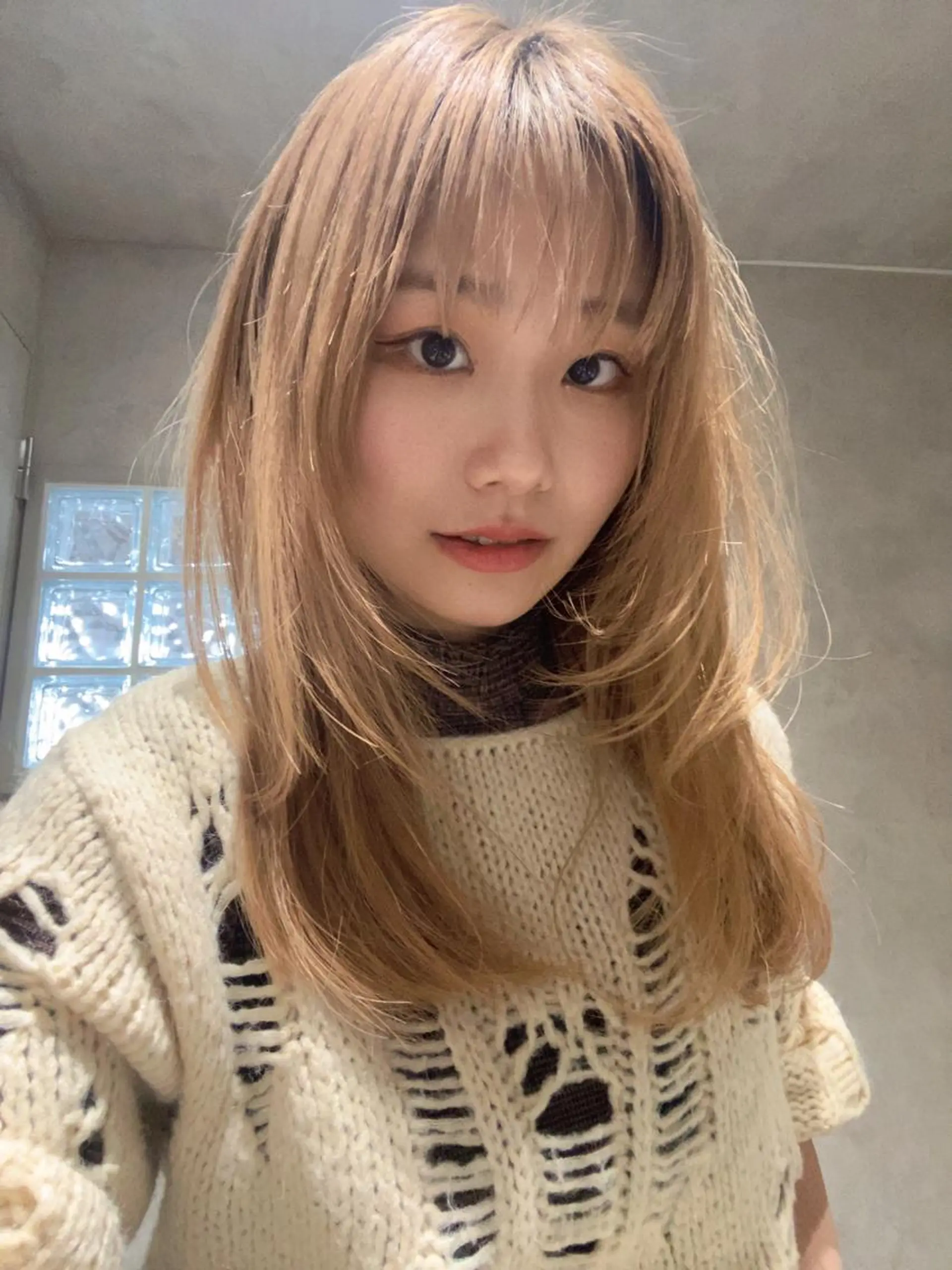 ロング カラー カット ヘアカラー レイヤー/柔色 カラー/SAkiのヘアスタイル