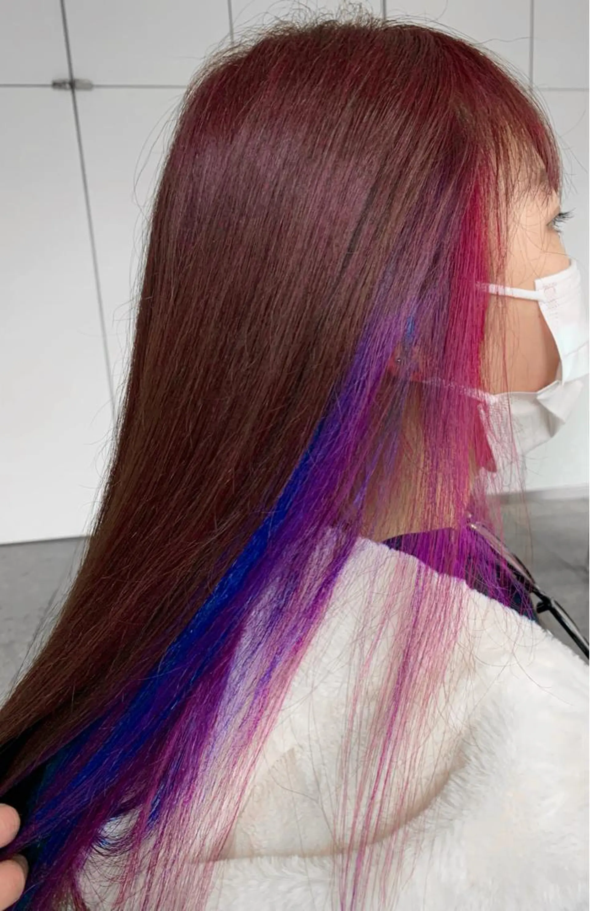 ロング カラー イヤリングカラー メンズ専門　井藤 雅也のヘアスタイル