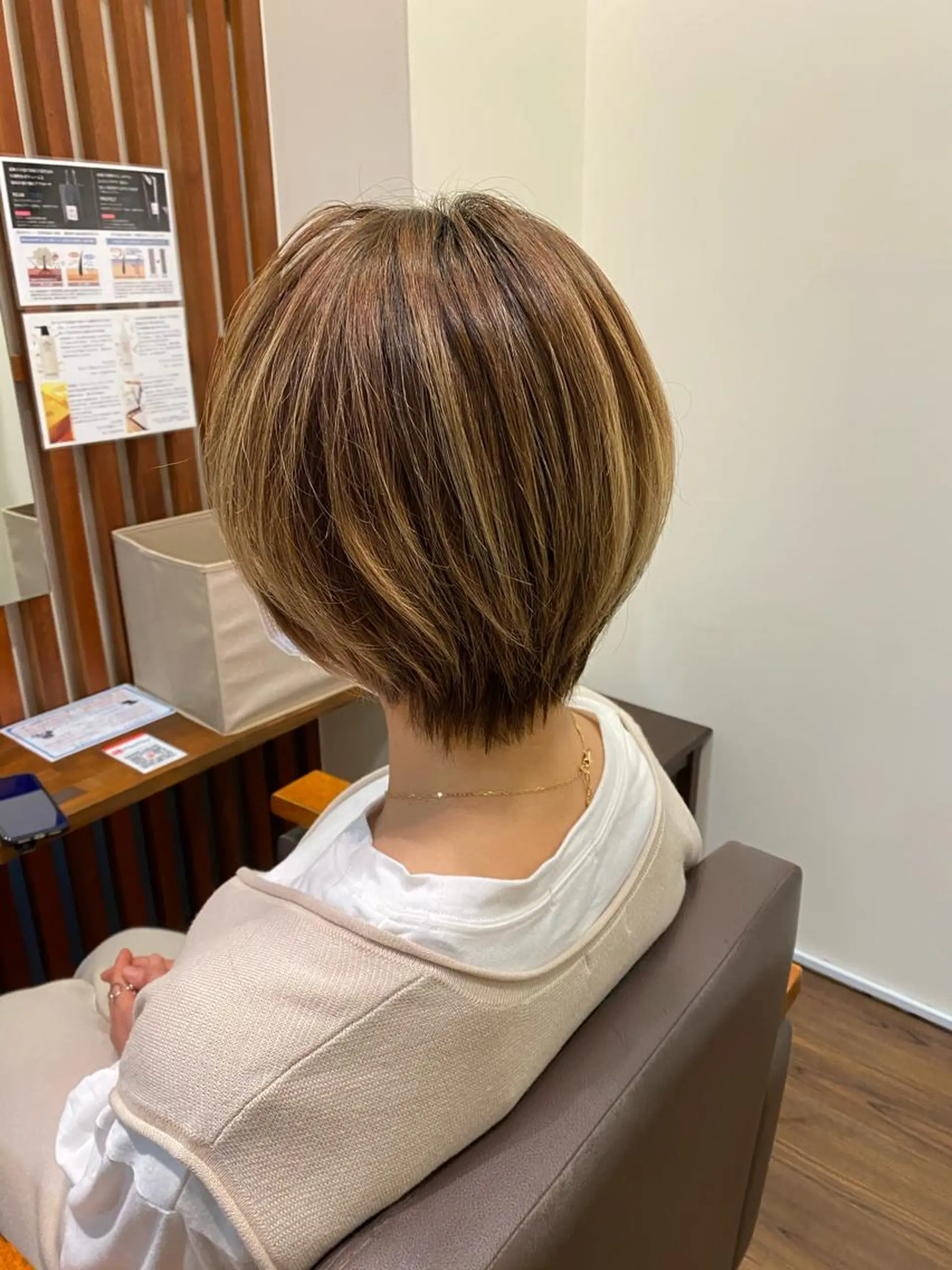 ショート ショートボブ ボブ ショートヘア LandS  barber &beauty所属・髪質改善特化 長澤友哉のヘアスタイル