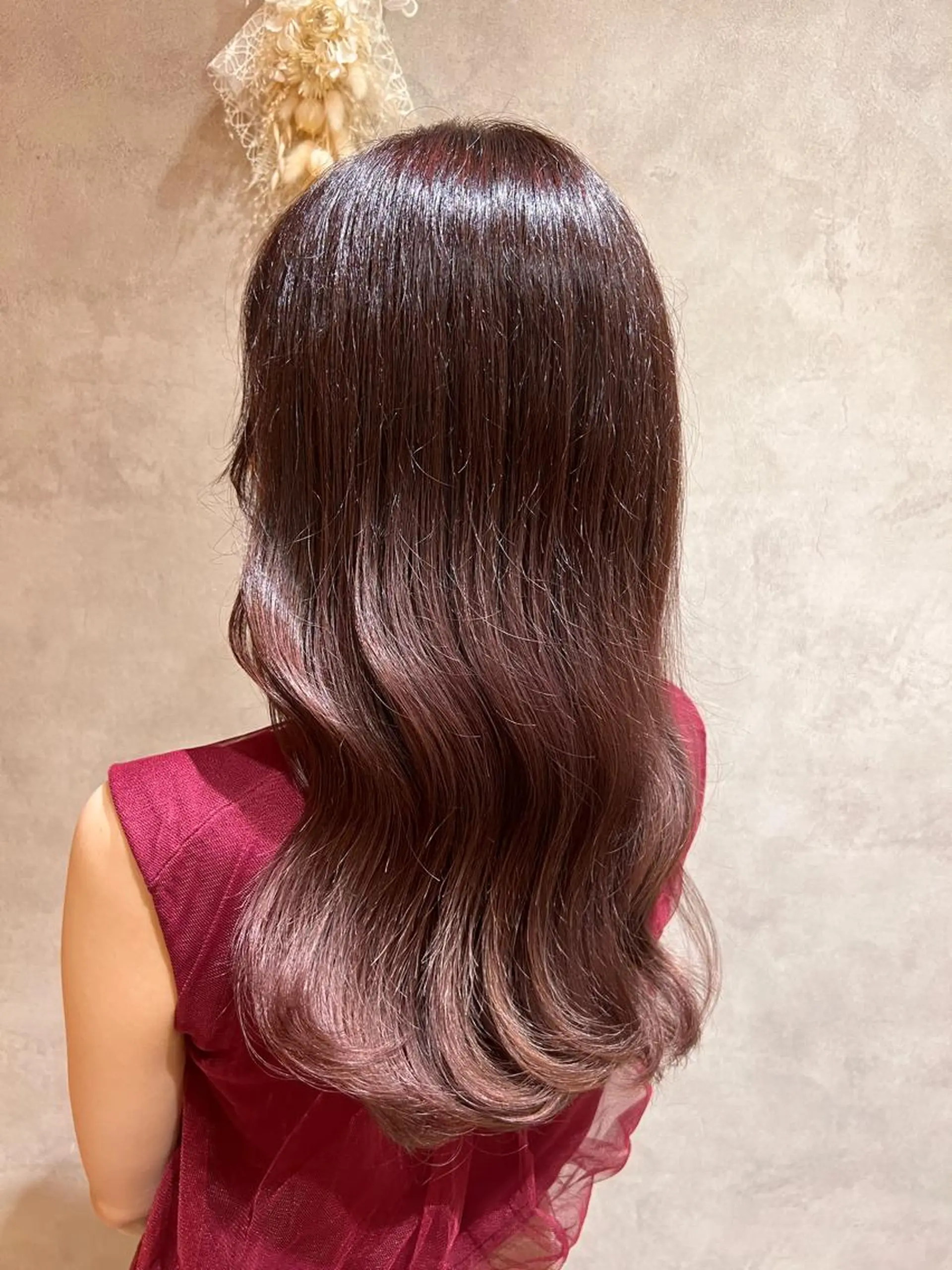 ロング カラー ブリーチ ダブルカラー ブリーチなしカラー ZEAL SALON阿見店（ジールサロン）所属・KENTO 【茨城1の縮毛矯正】のヘアスタイル