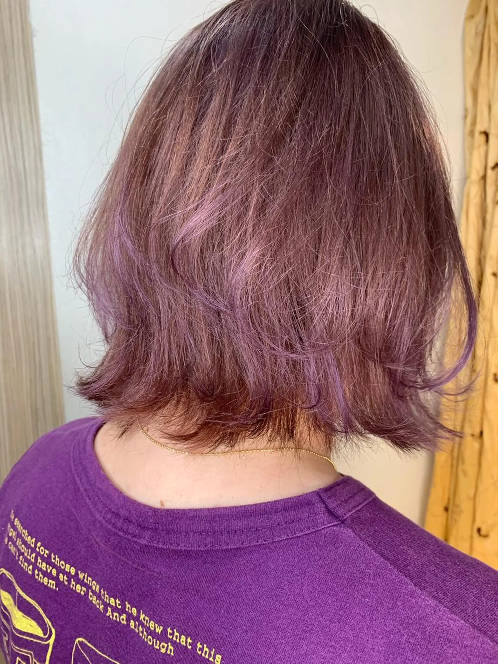 ミディアム カラー ヘアカラー トリートメント ヘアセット DiMPlE  ディンプル所属・🌸スタイリスト 山浦美恵のヘアスタイル