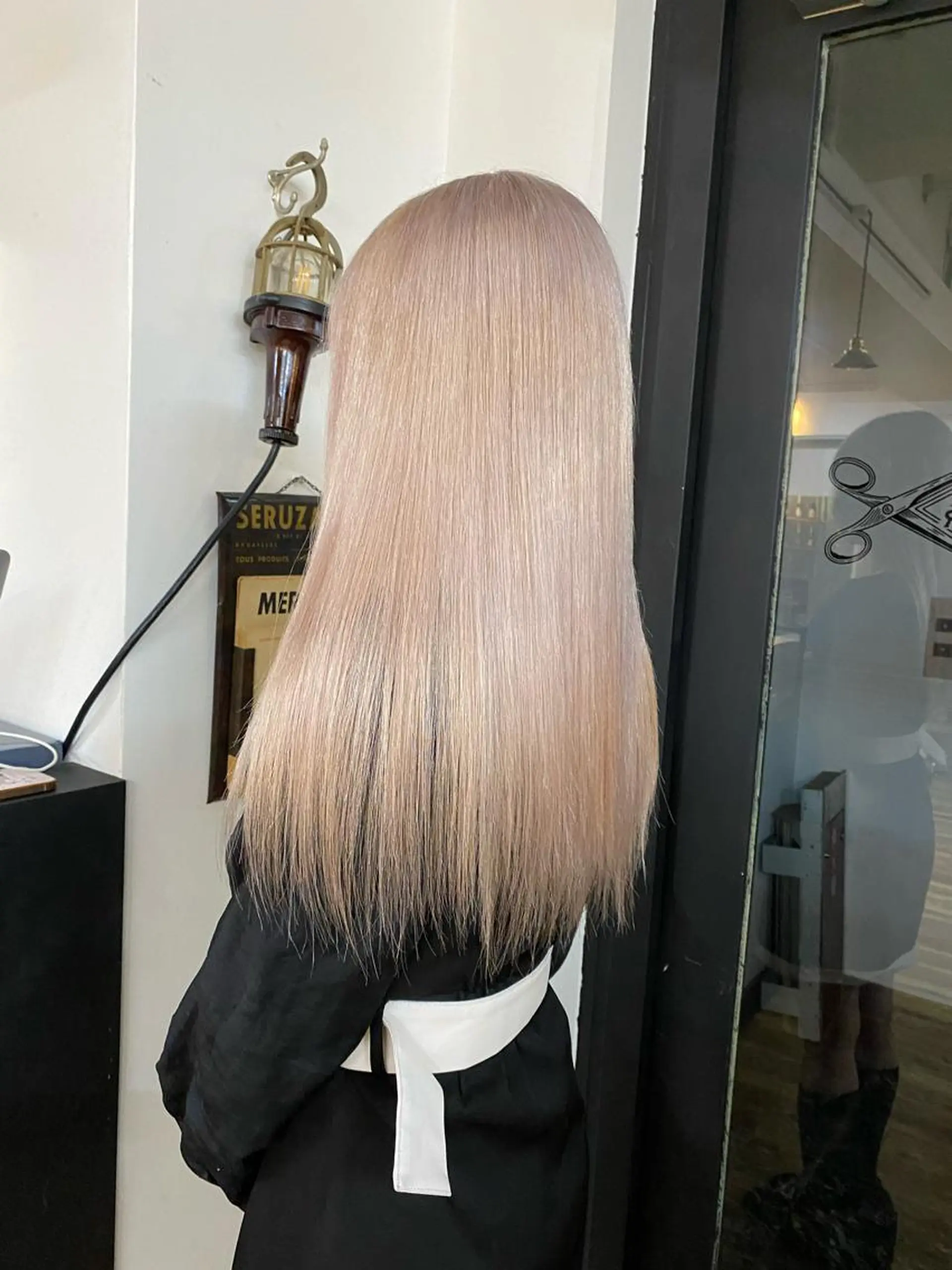 ロング カラー ハイトーンカラー ⭐️NAZUNAのヘアスタイル