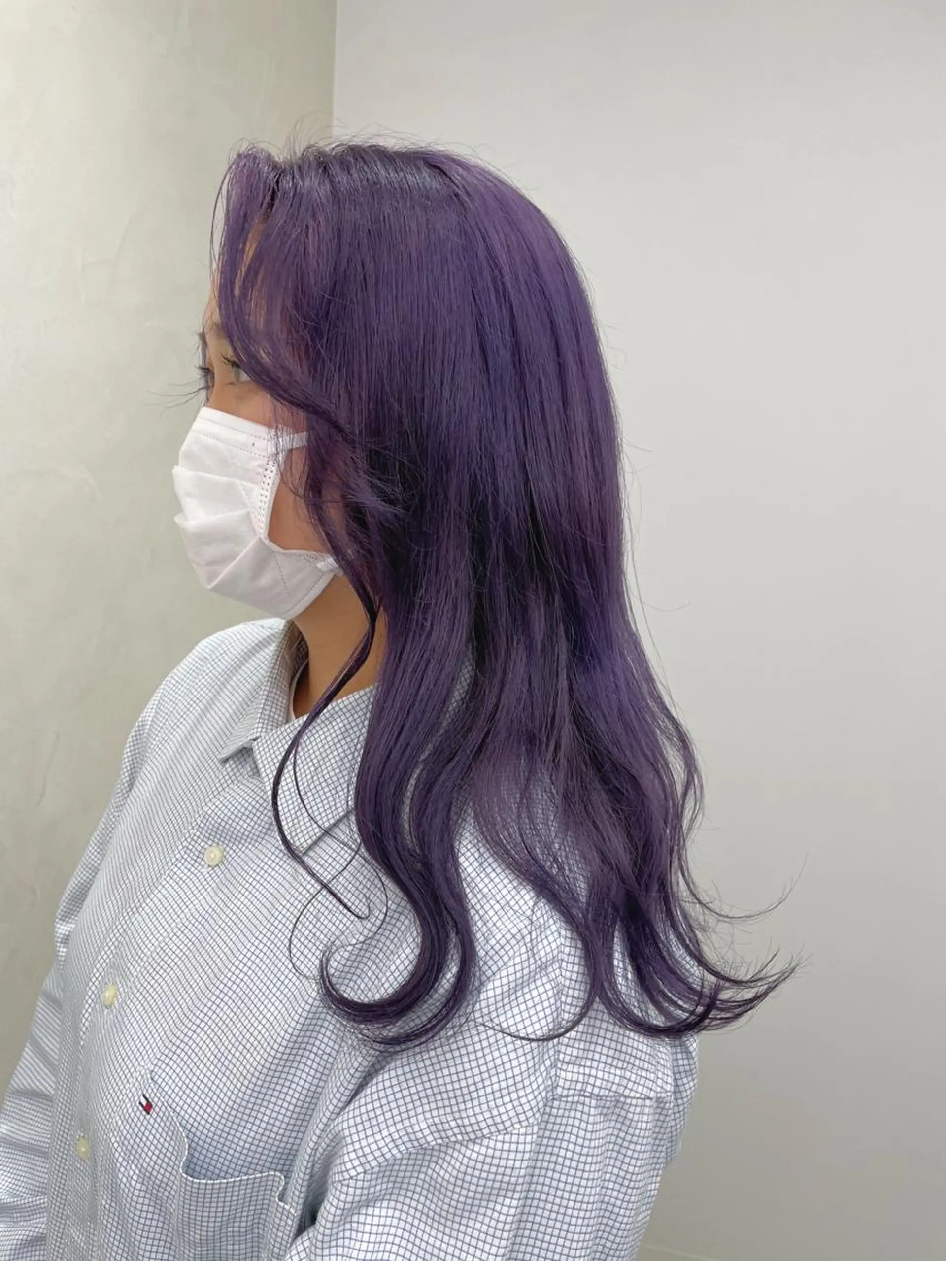 ロング カラー 飯塚 青空のヘアスタイル