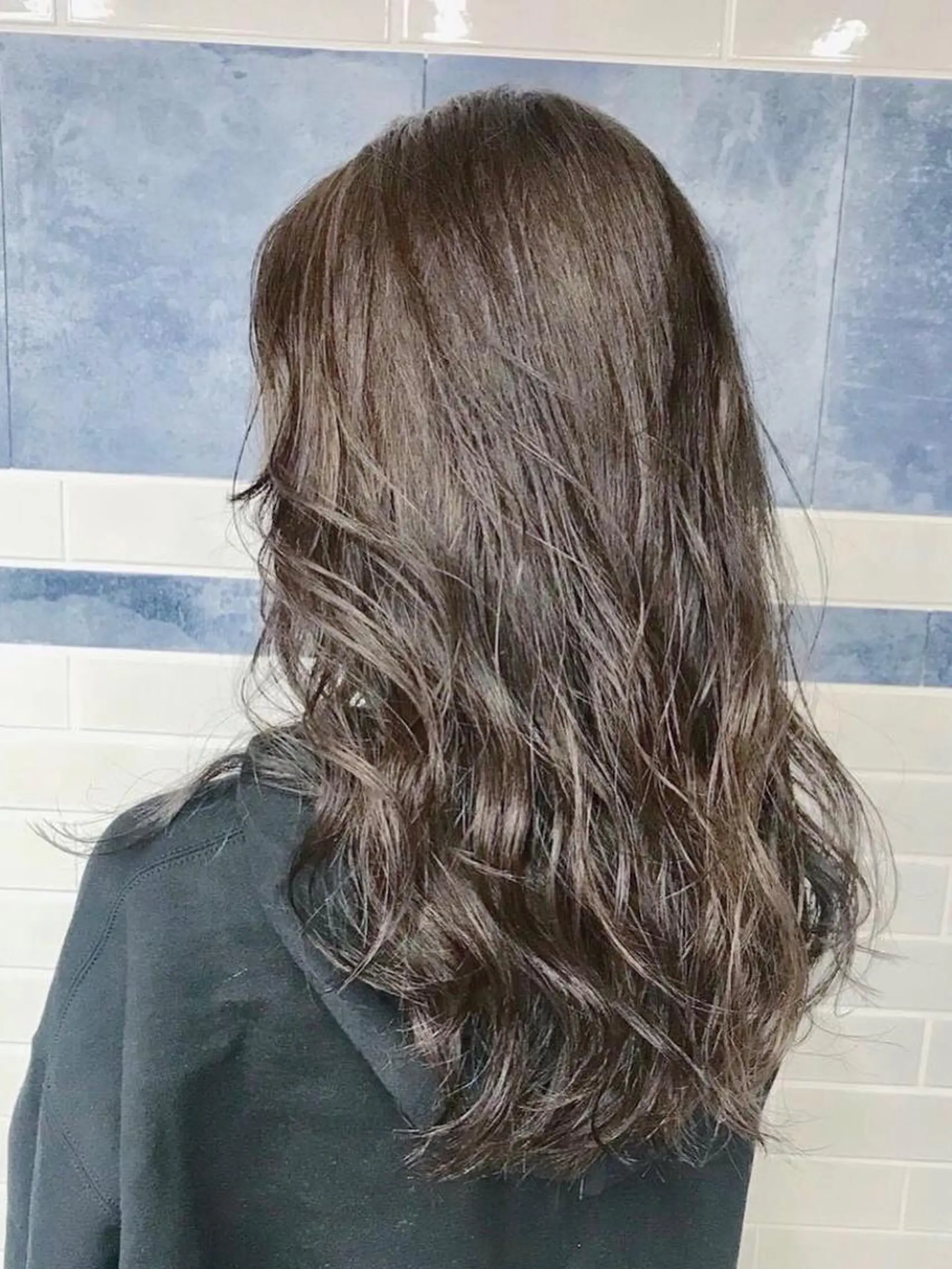 セミロング カラー アディクシーカラー カット ヘアカラー トリートメント ❤️Ruminate 日暮里店❤️のヘアスタイル