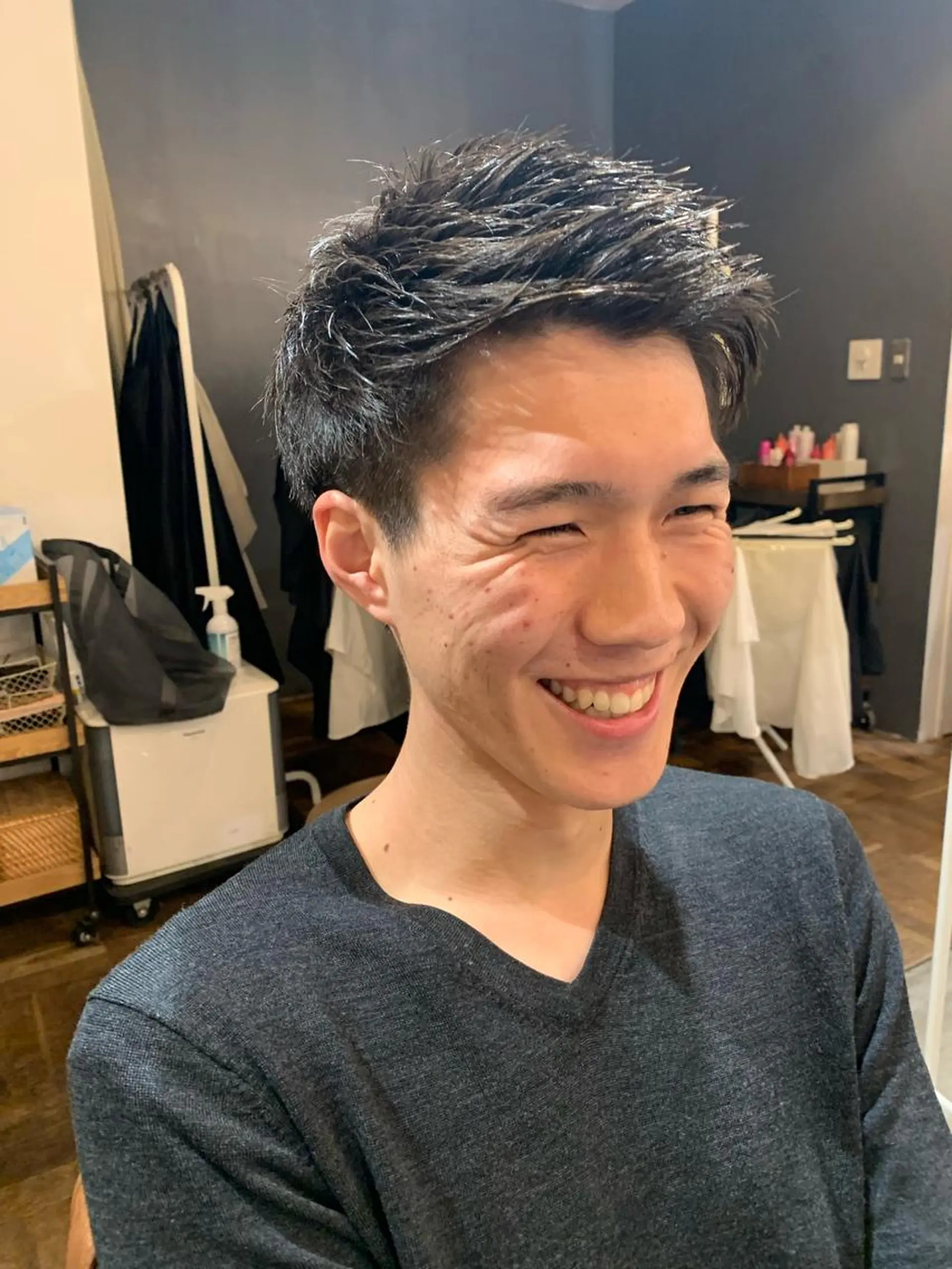 ショート メンズ ボブ指名No.1/ ボブパーマ/ユキのヘアスタイル