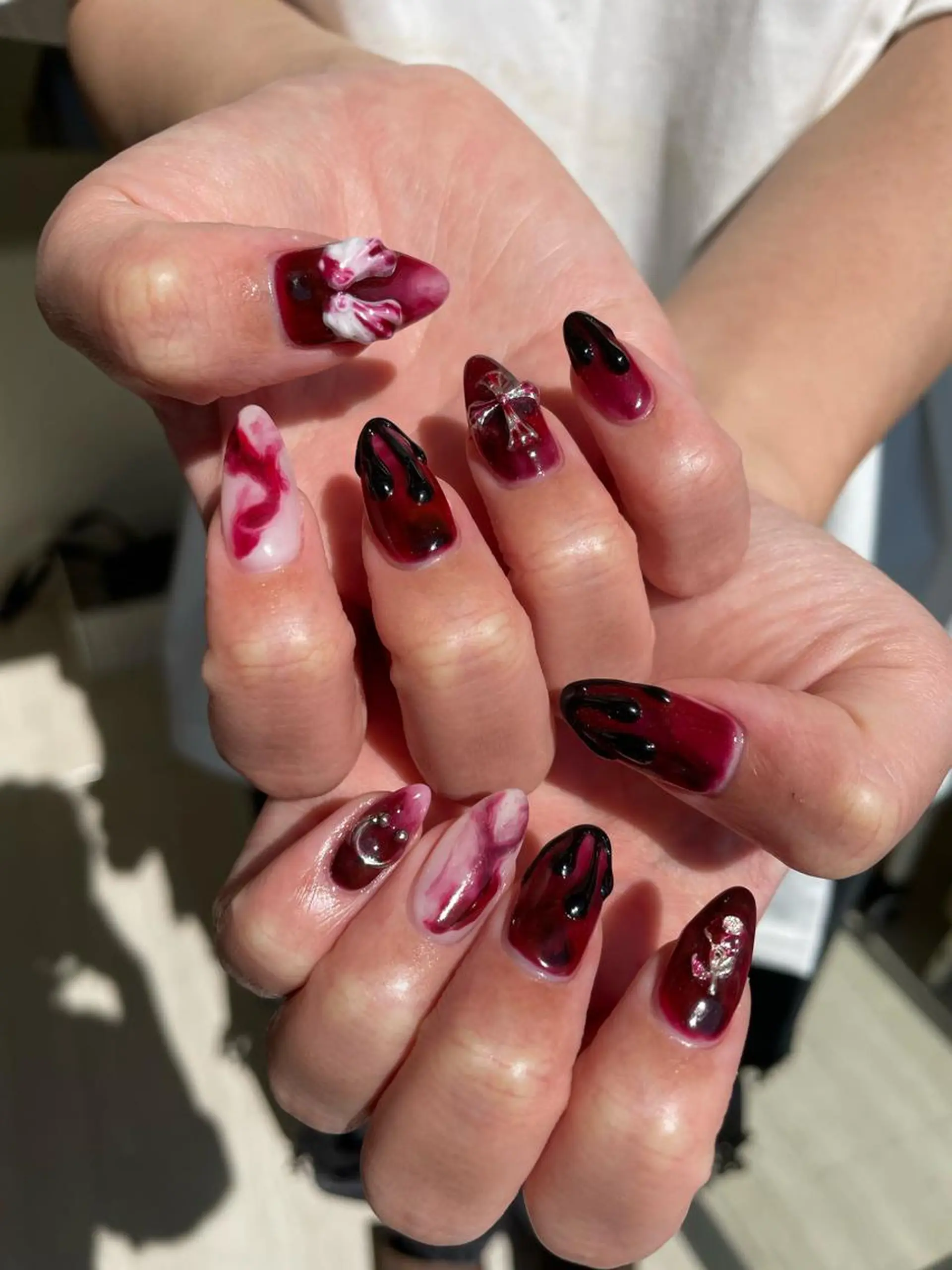 ネイル ハンドネイル Hisaka Mikiのネイルデザイン