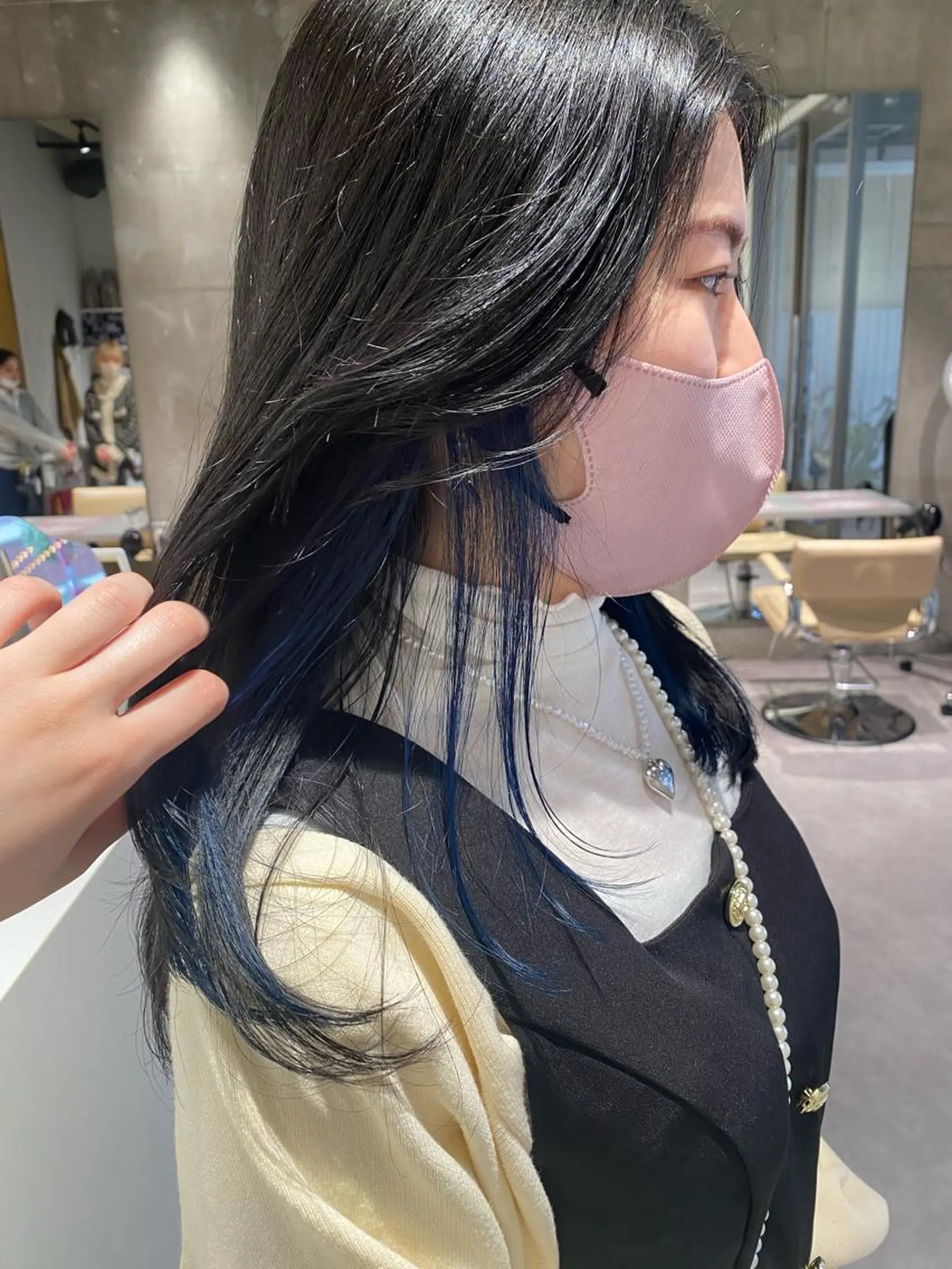 ロング カラー ヘアカラー AIKA🤍 カットモデル募集🫧のヘアスタイル