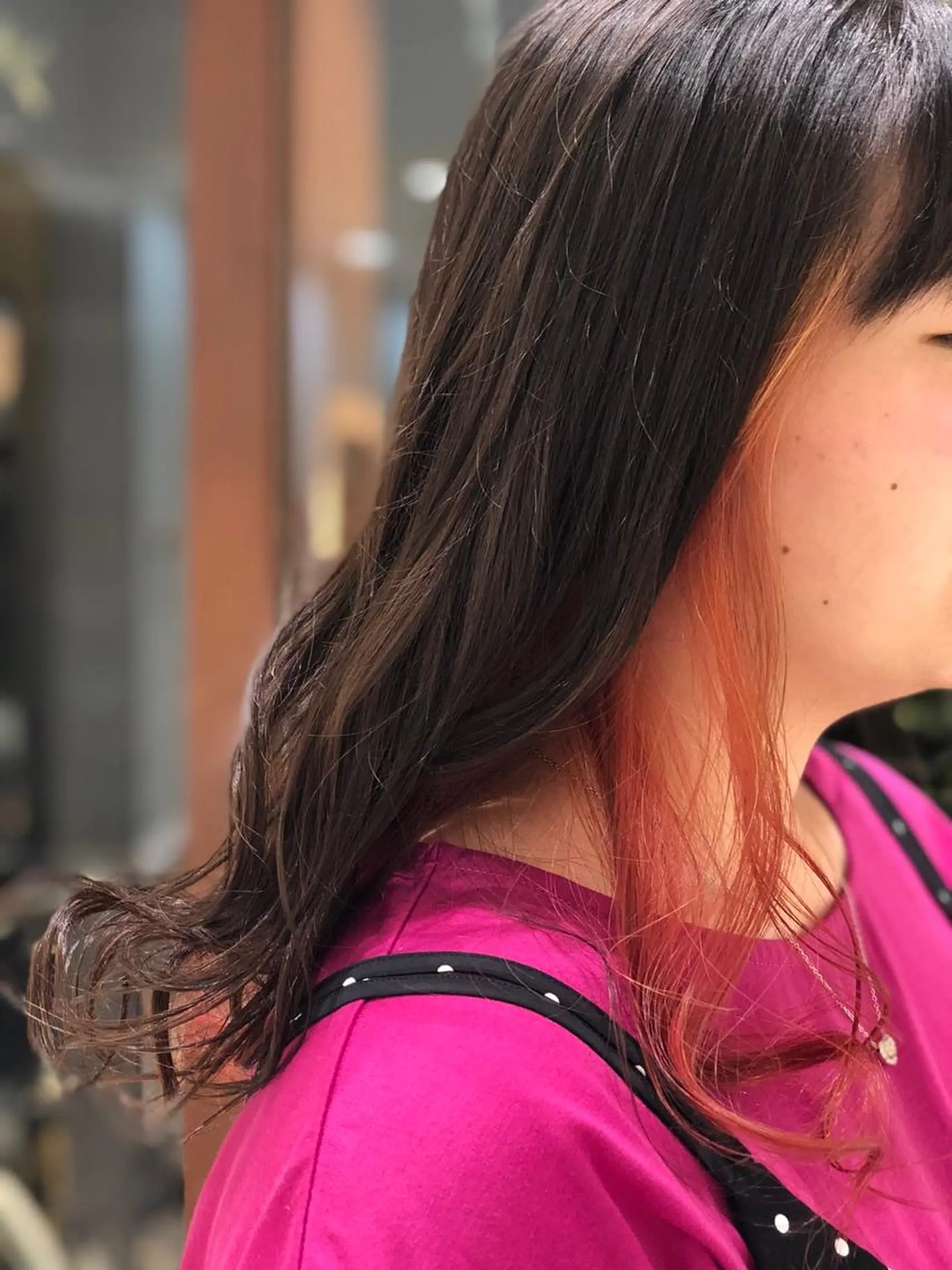 ロング カラー インナーカラー ヘアカラー 河原町/艶髪/西田 晴香のその他イメージ