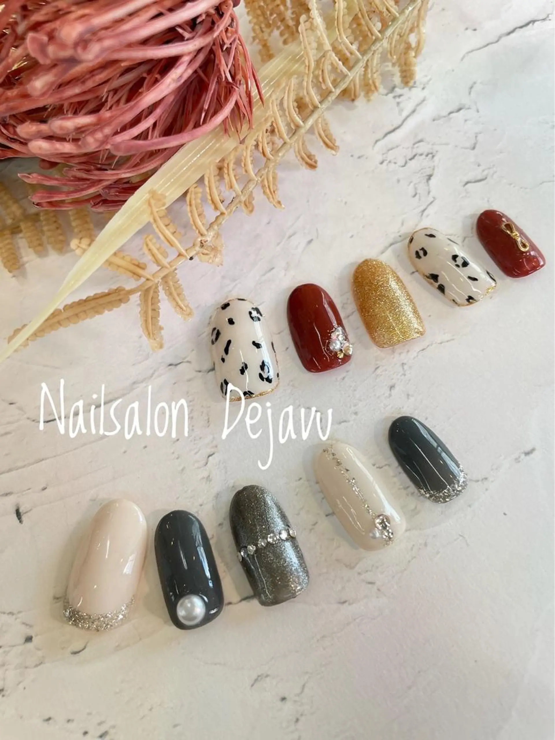 ネイル アニマル柄 アートネイル ジェルネイル ラメ(グリッター) ワンカラーネイル ハンドネイル Nailsalon Dejavu  Yokosuka所属・Nailsalon Dejavuのネイルデザイン
